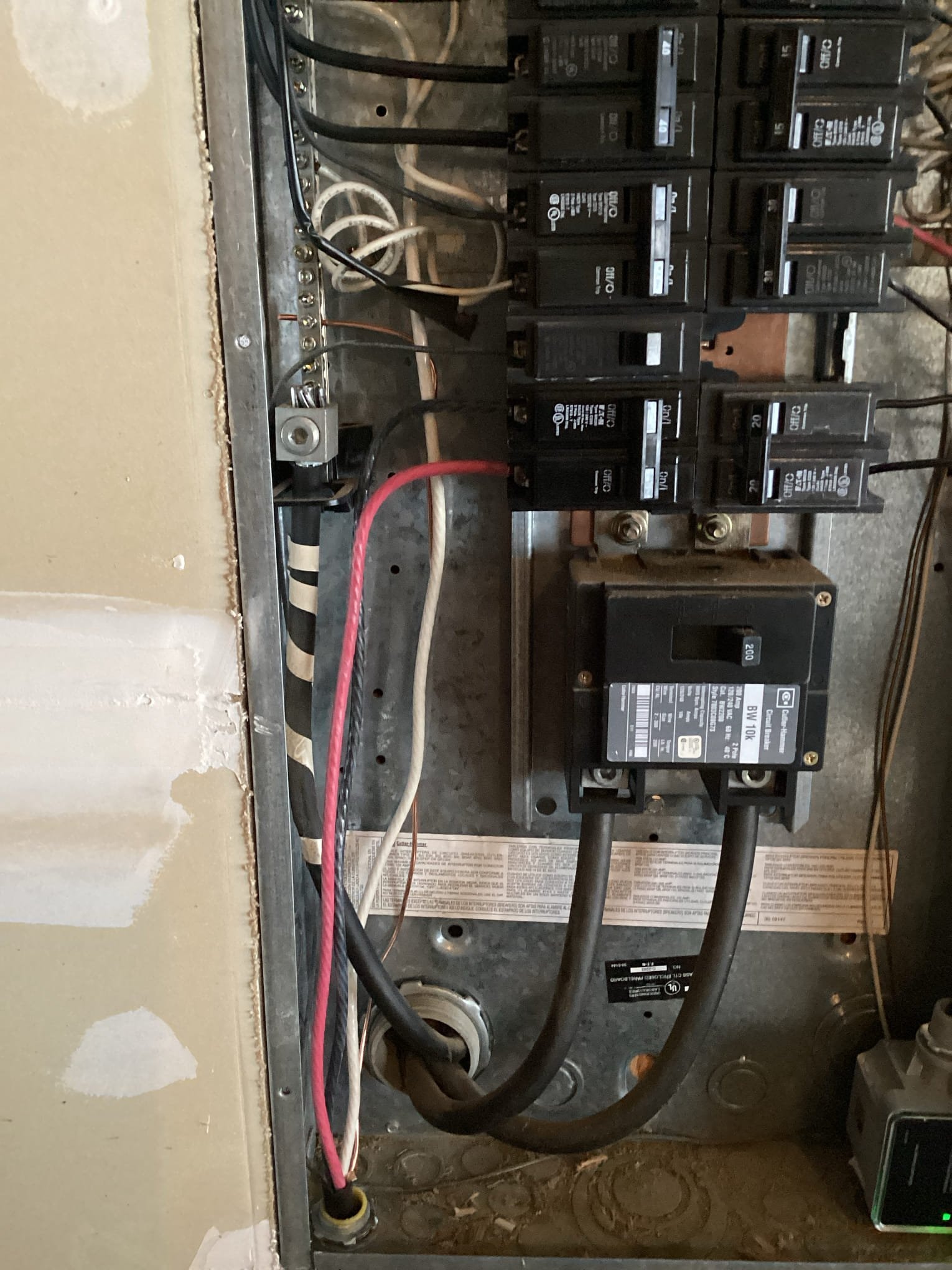 Level 2 EV Charger & Whole-Home Surge Protection in Raleigh completed by Touchstone Electric