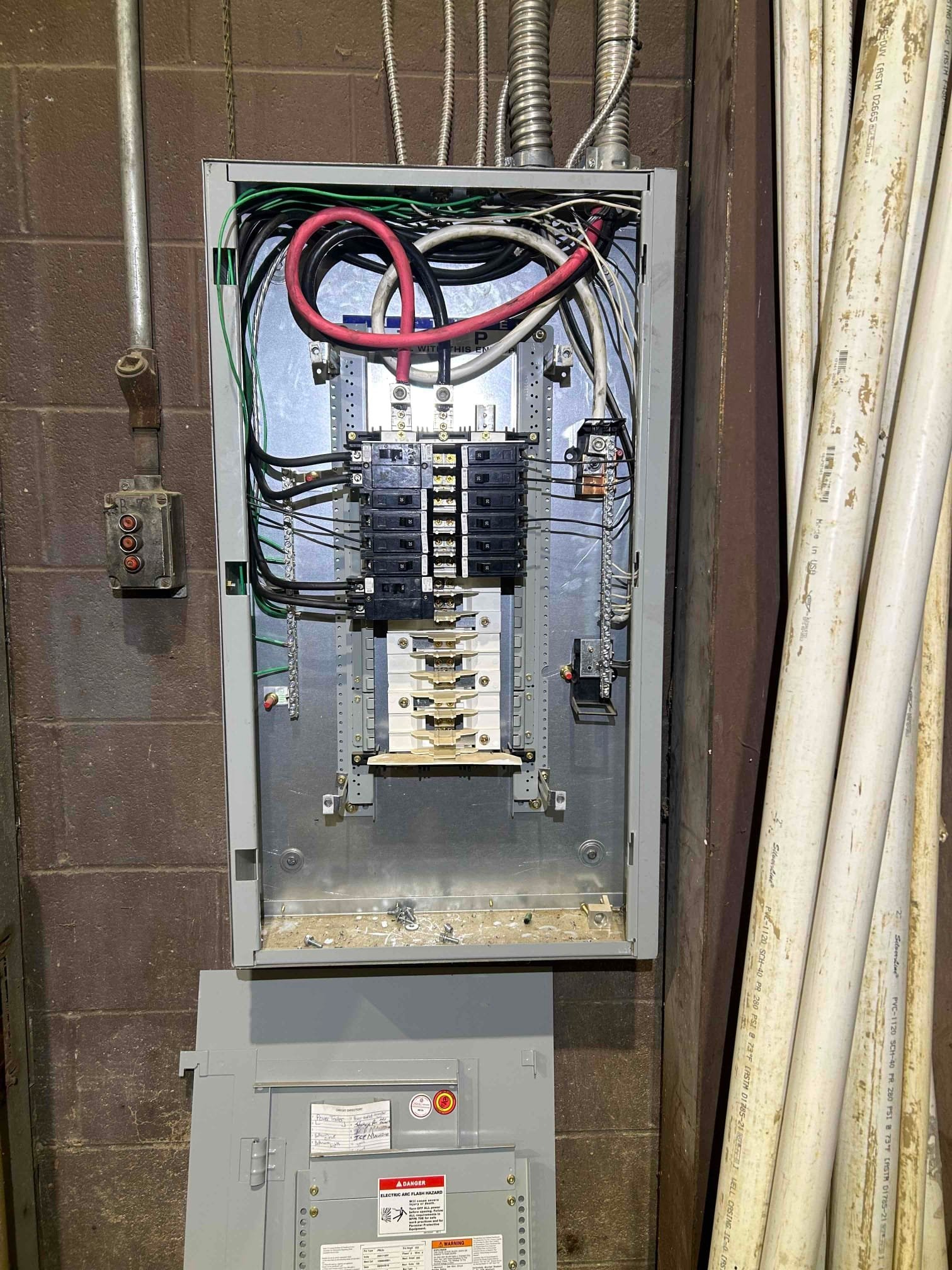 Electrical Panel Upgrade & Feeder Install in Fletcher, NC completed by Touchstone Electric