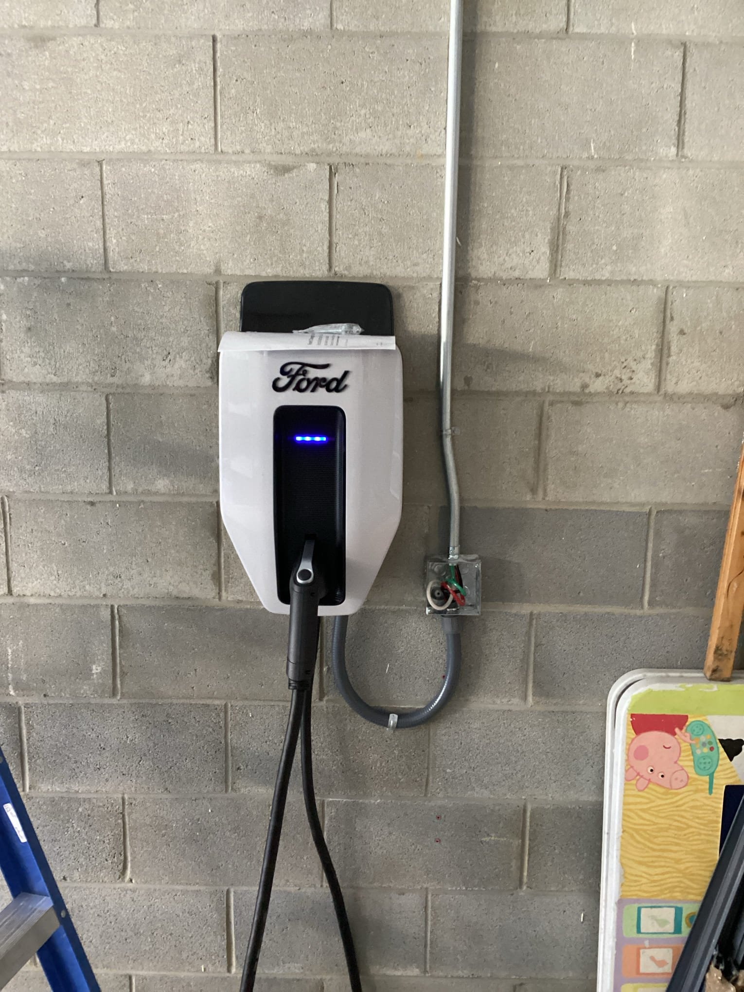 Level 2 EV Charger Relocation & Installation in Raleigh, NC completed by Touchstone Electric
