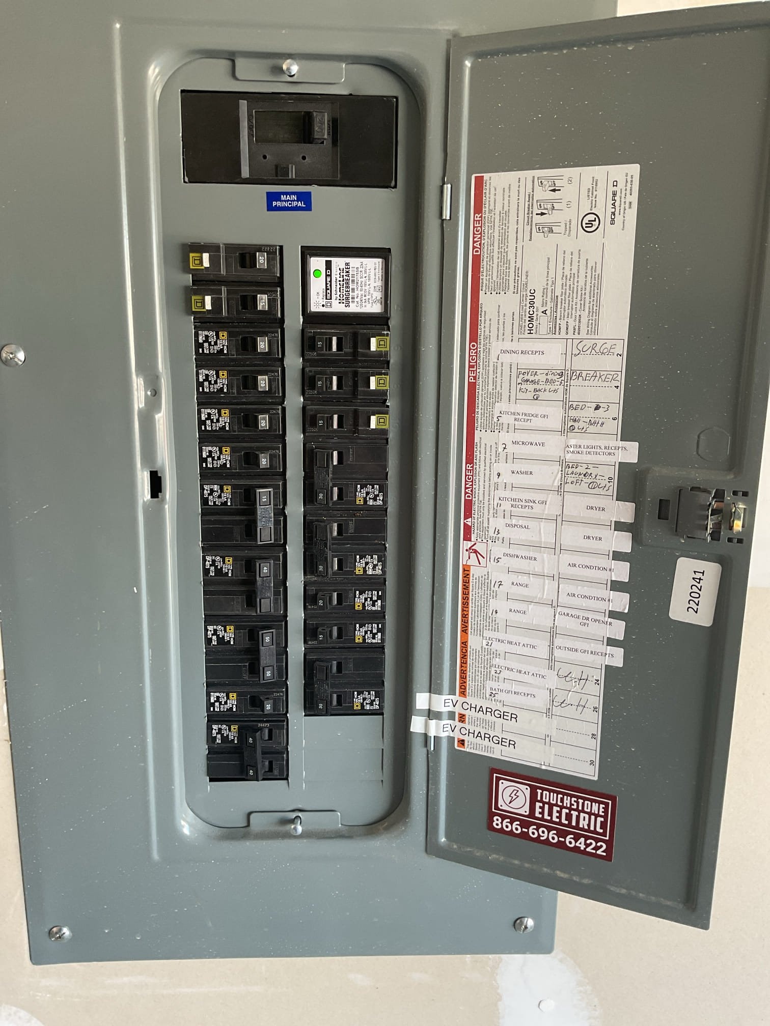 Level 2 EV Charger Installation in Carthage, NC | Permit & Setup completed by Touchstone Electric