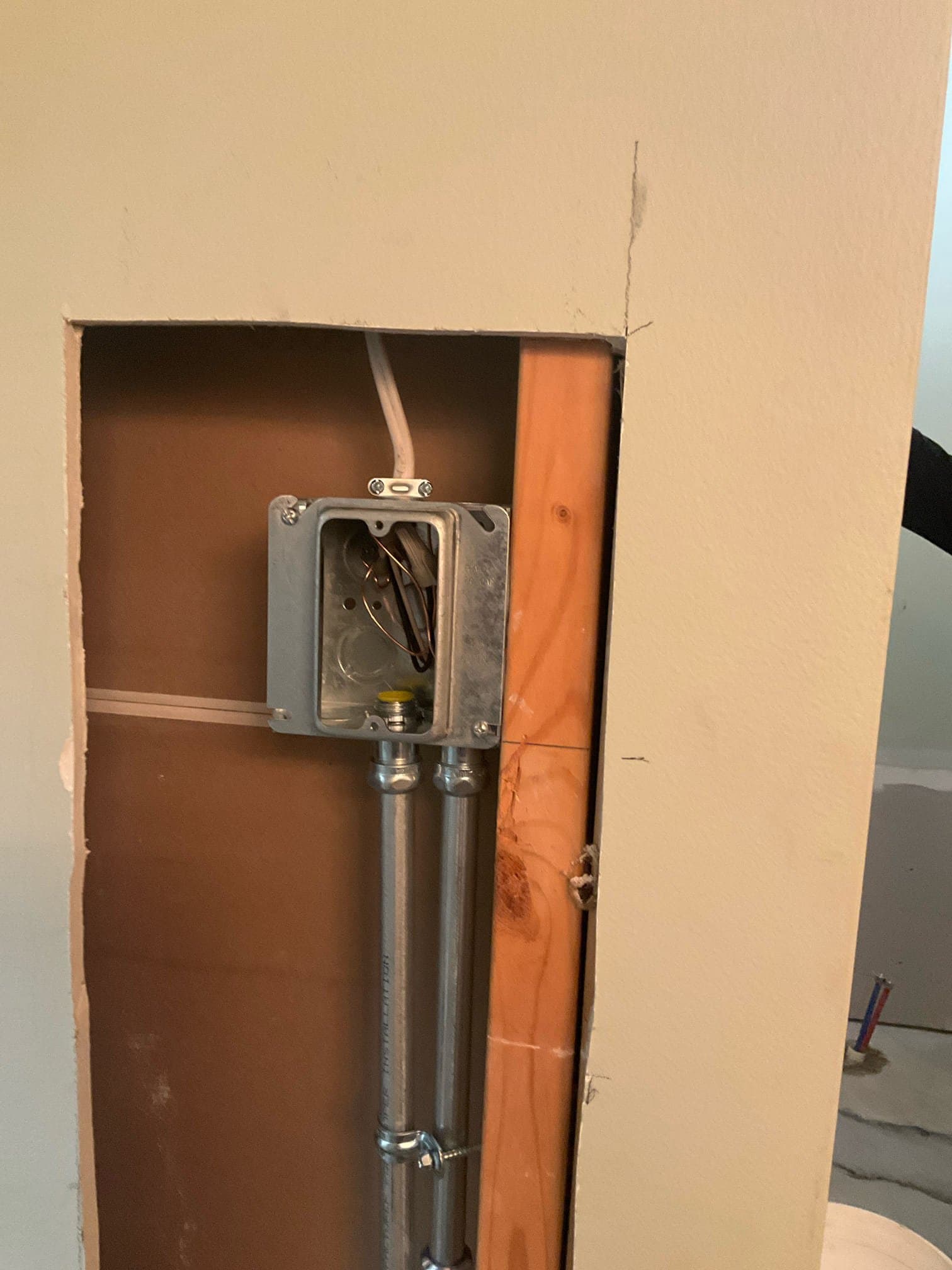 Fort Mill, SC Junction Box Relocation & Second Conduit Install