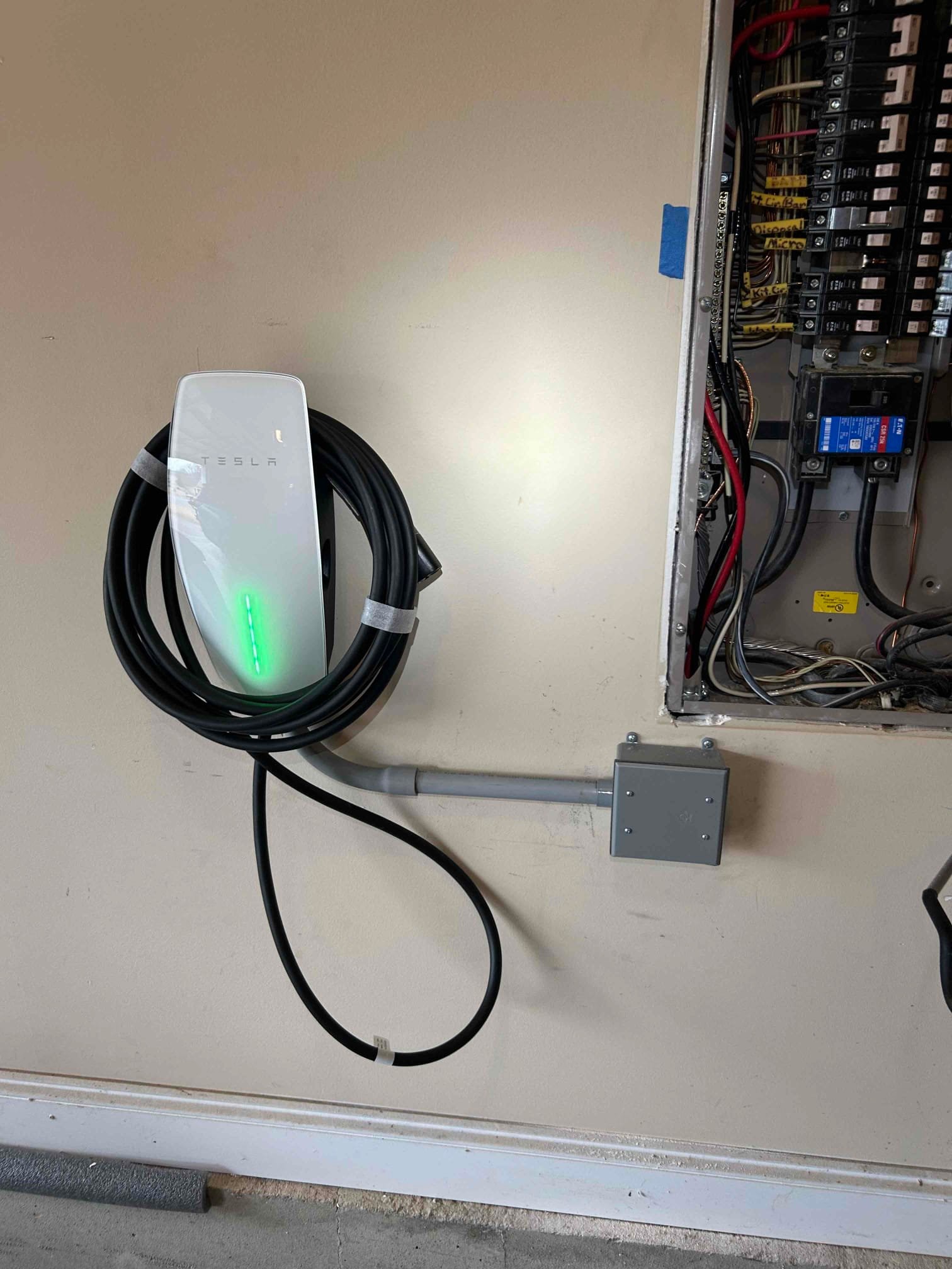 60-Amp Appliance Circuit & Breaker Installation in Greenville completed by Touchstone Electric