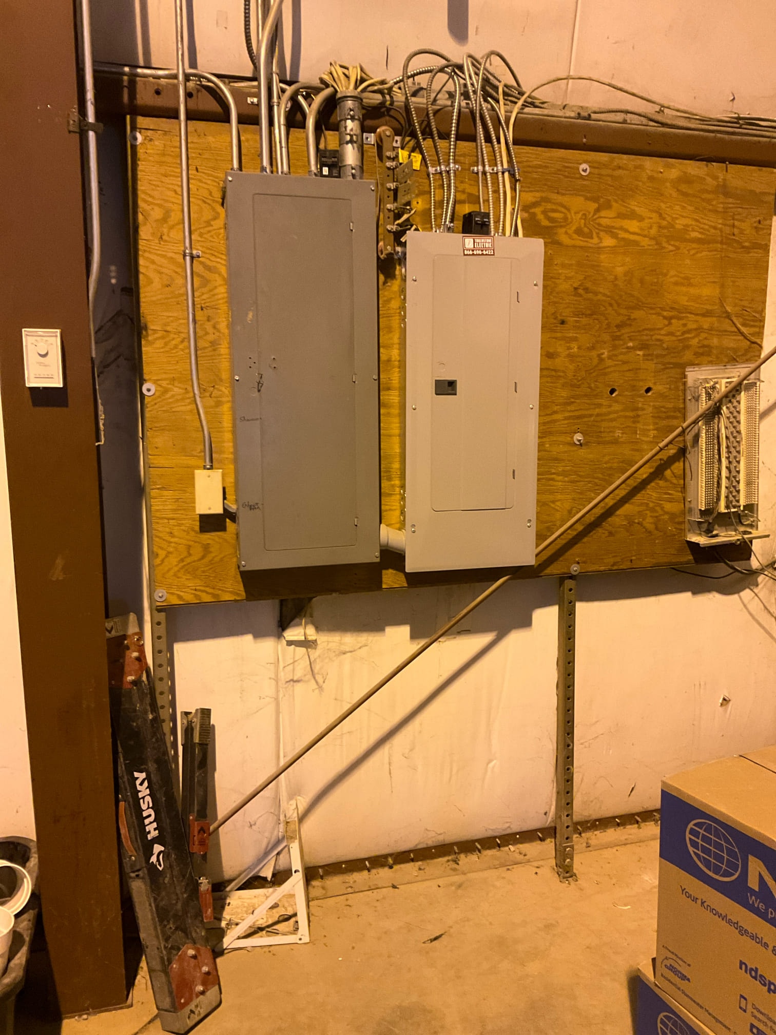 Matthews 30A Shore Power Outlet & Dedicated Circuit Installation completed by Touchstone Electric