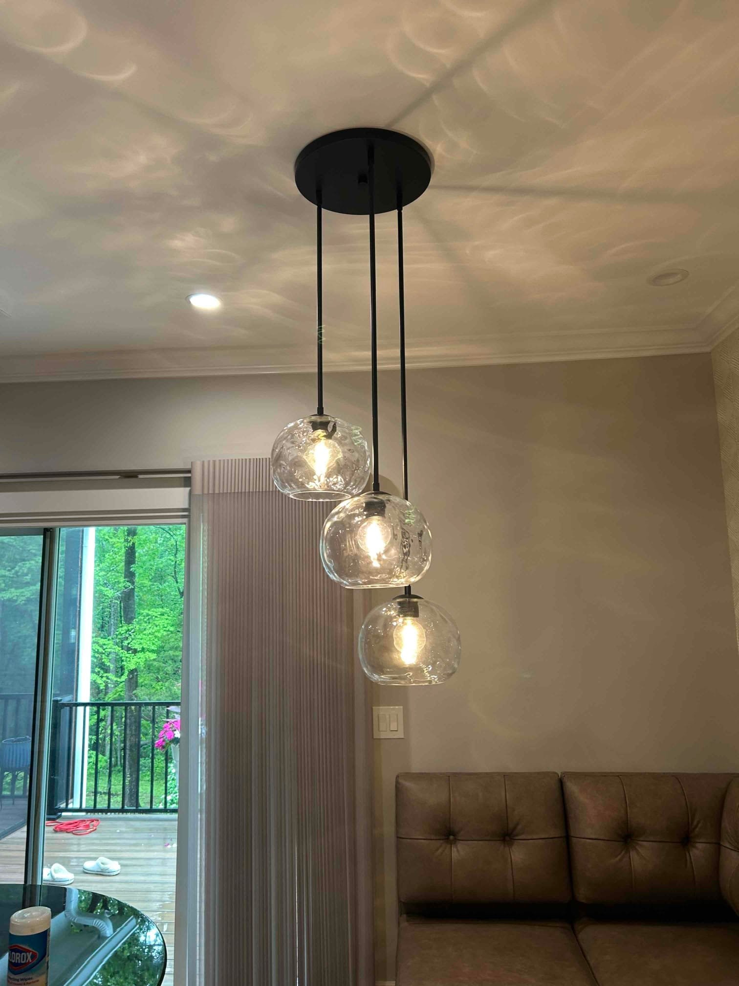 Dining Room Light Install & New Outlets in Greer, SC Home