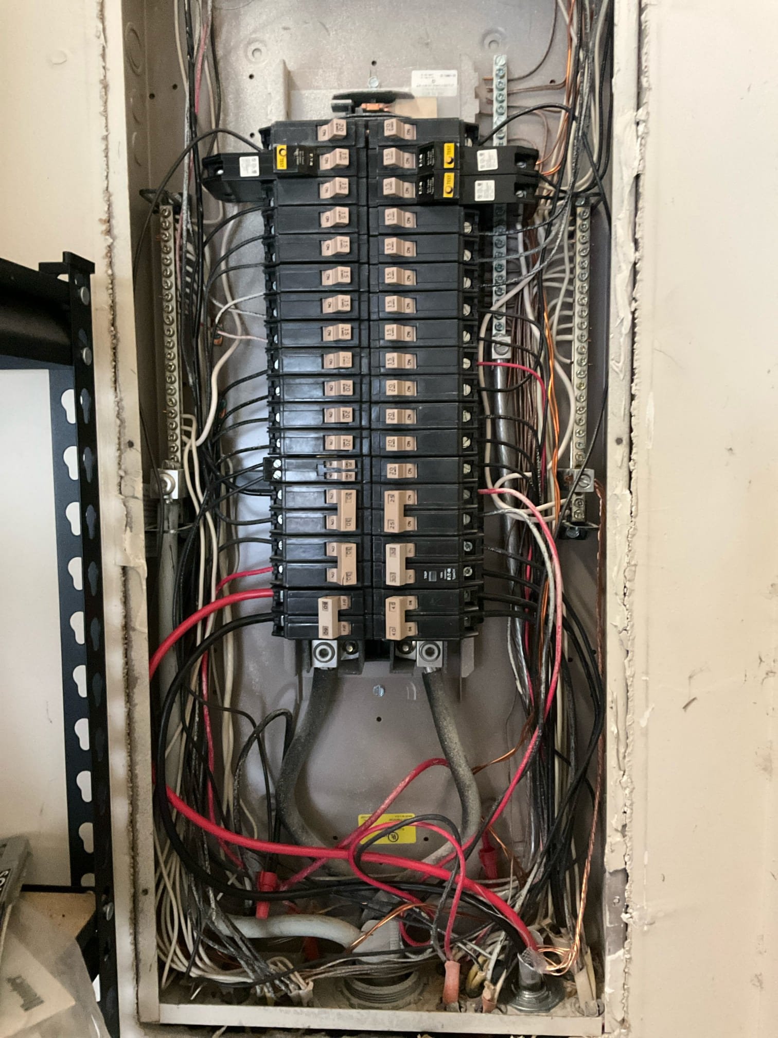 Level 2 Tesla Wall Connector Installation in Charlotte, NC completed by Touchstone Electric