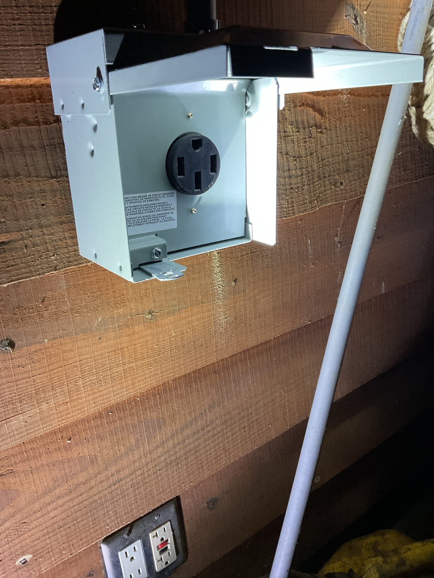 Level 2 EV Charger & Surge Protection Installation in Chapel Hill completed by Touchstone Electric