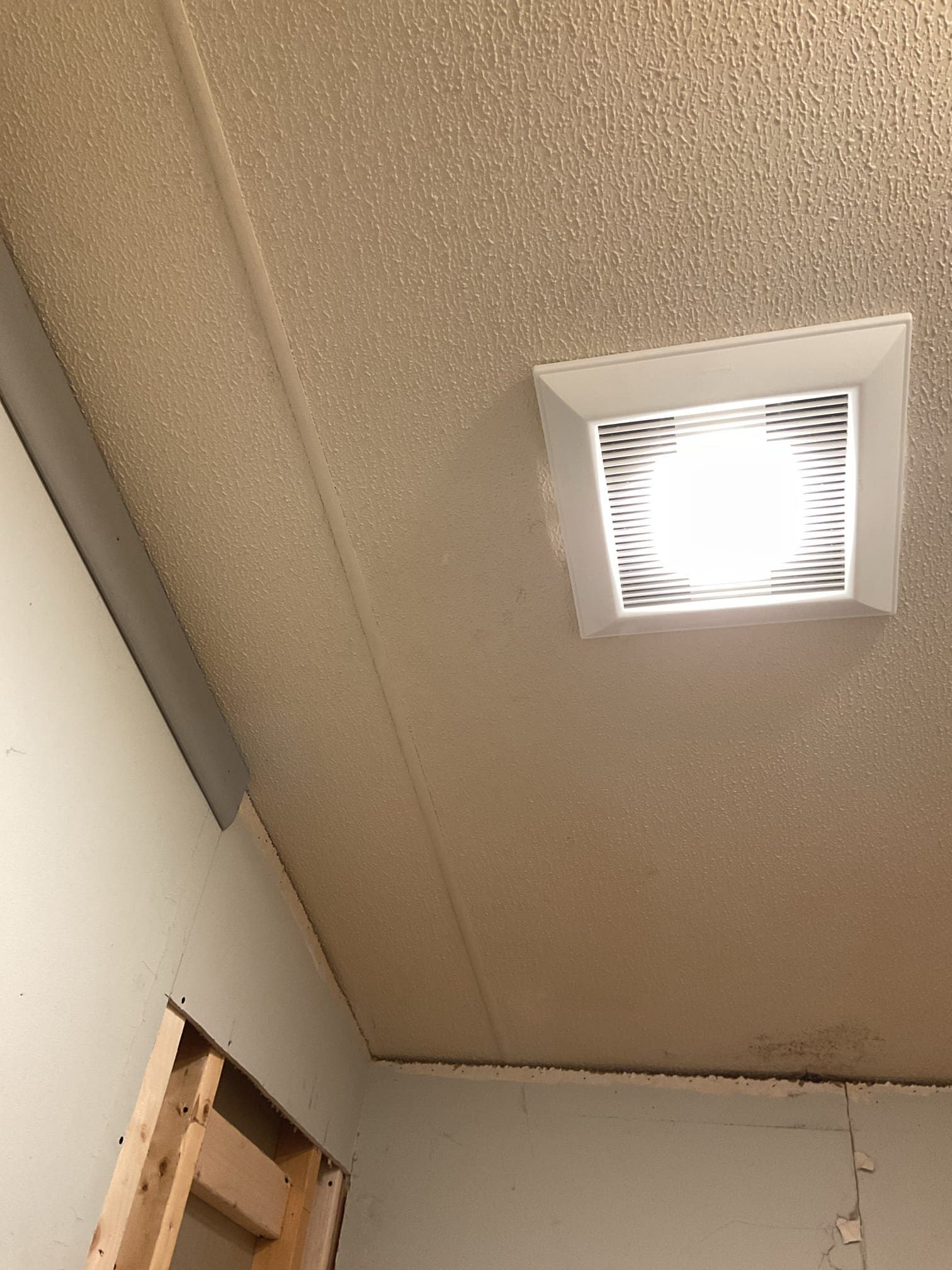 Bathroom Exhaust Fan Install & Ductwork Rework in King, NC