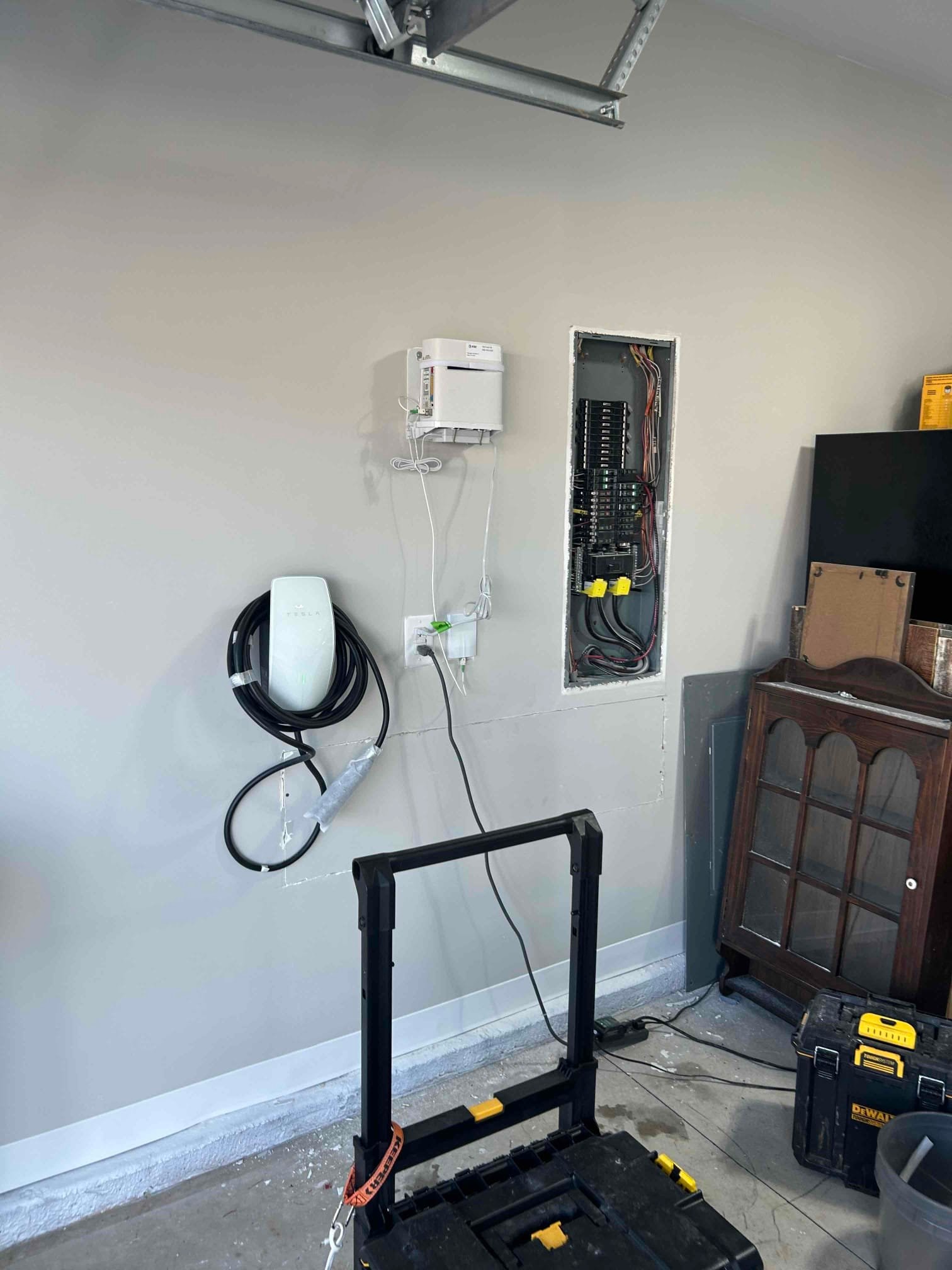 Fletcher, NC Level 2 EV Charger Installation | Duke Rebate completed by Touchstone Electric