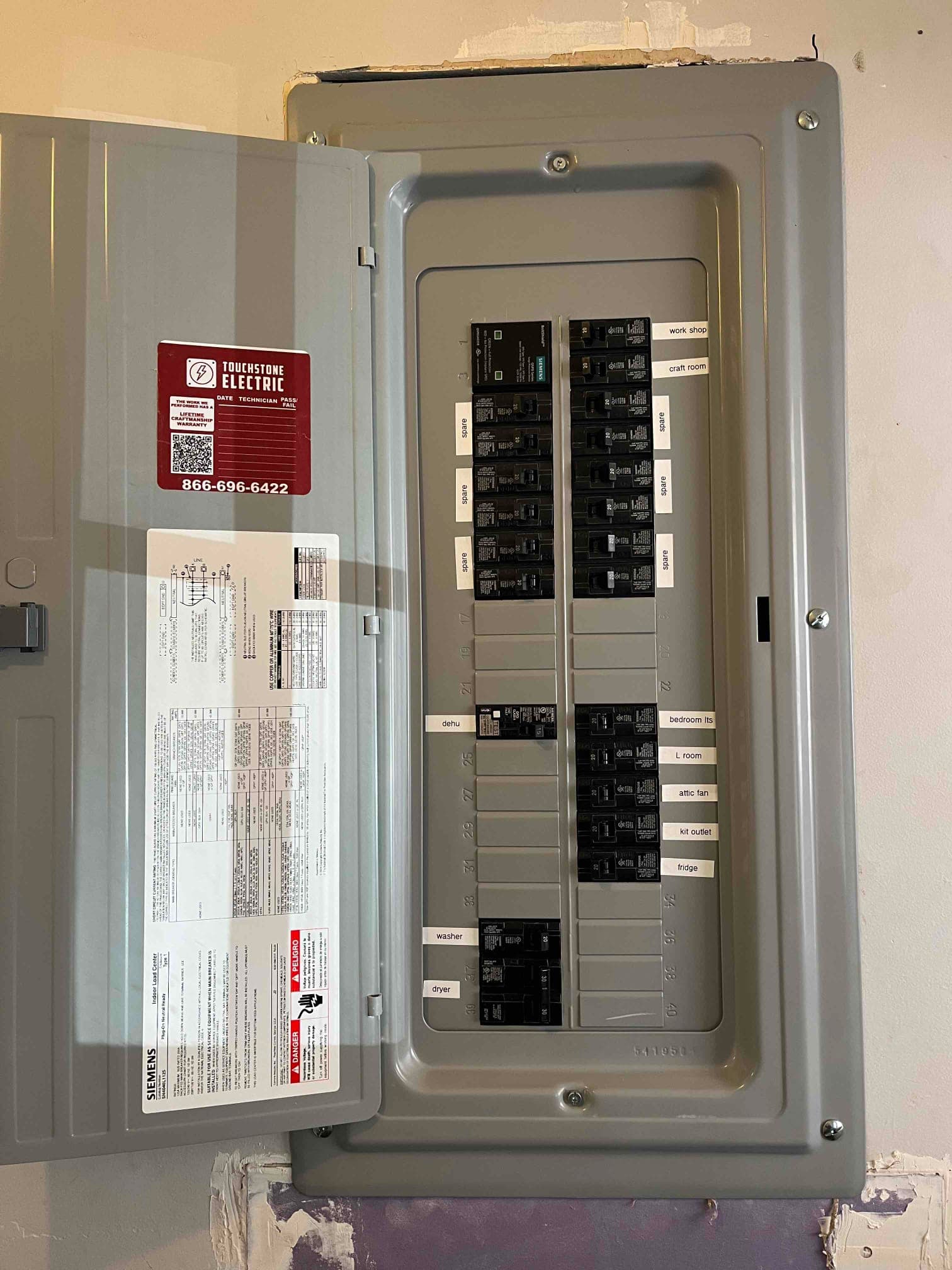 Electrical Panel Labeling & Rejuvenation Service in York, SC