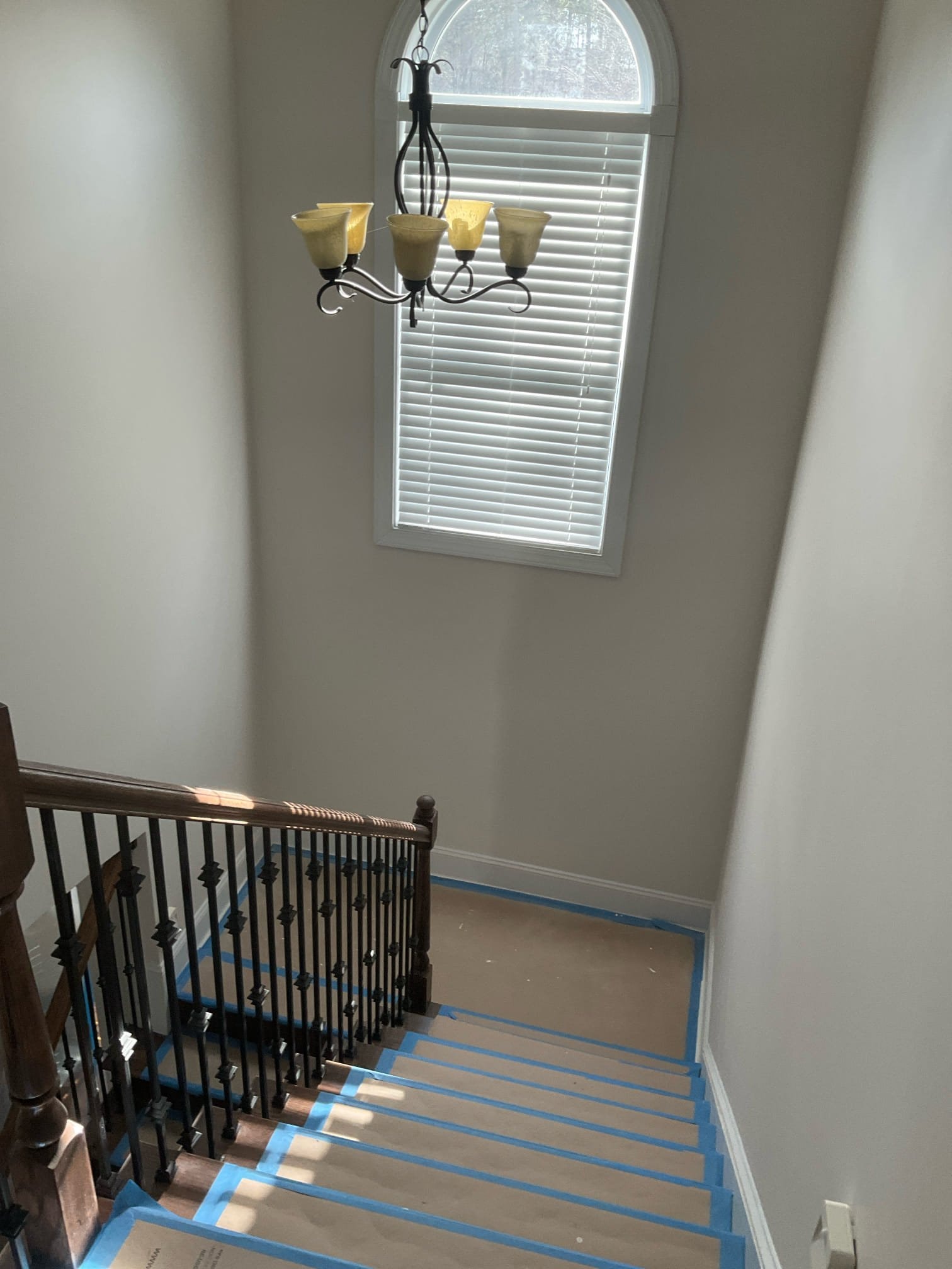 Smart Switch + High-Ceiling Light Installation in Charlotte, NC completed by Touchstone Electric