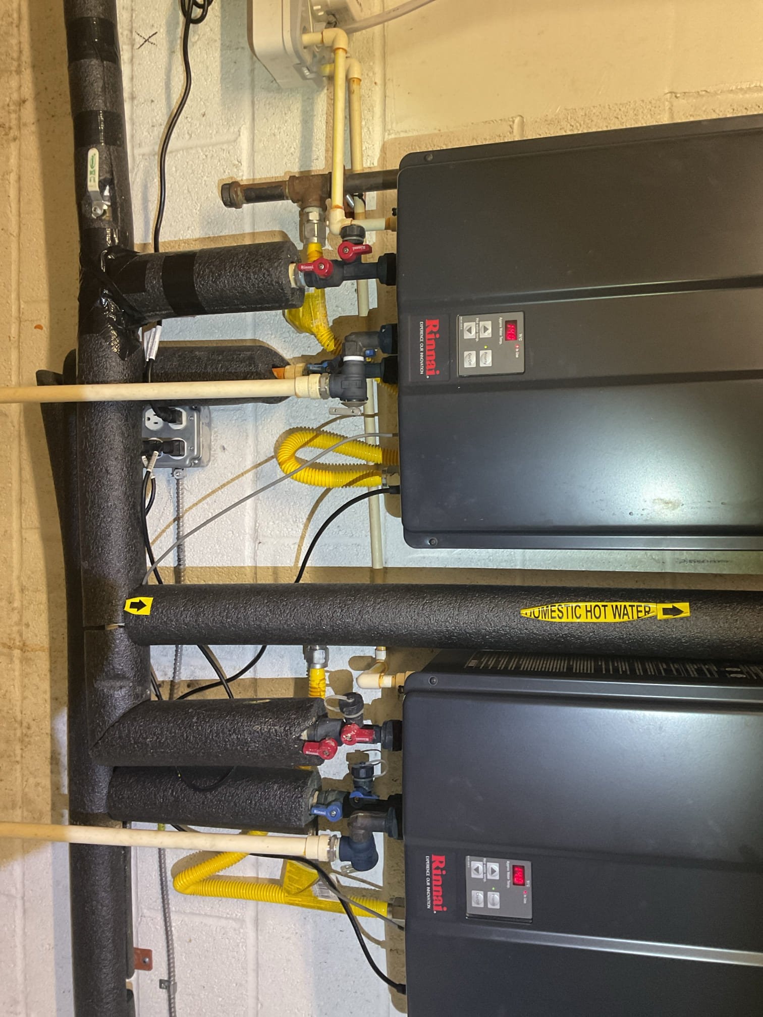Outlet Replacement & Quad Receptacle Installation in Raleigh, NC completed by Touchstone Electric