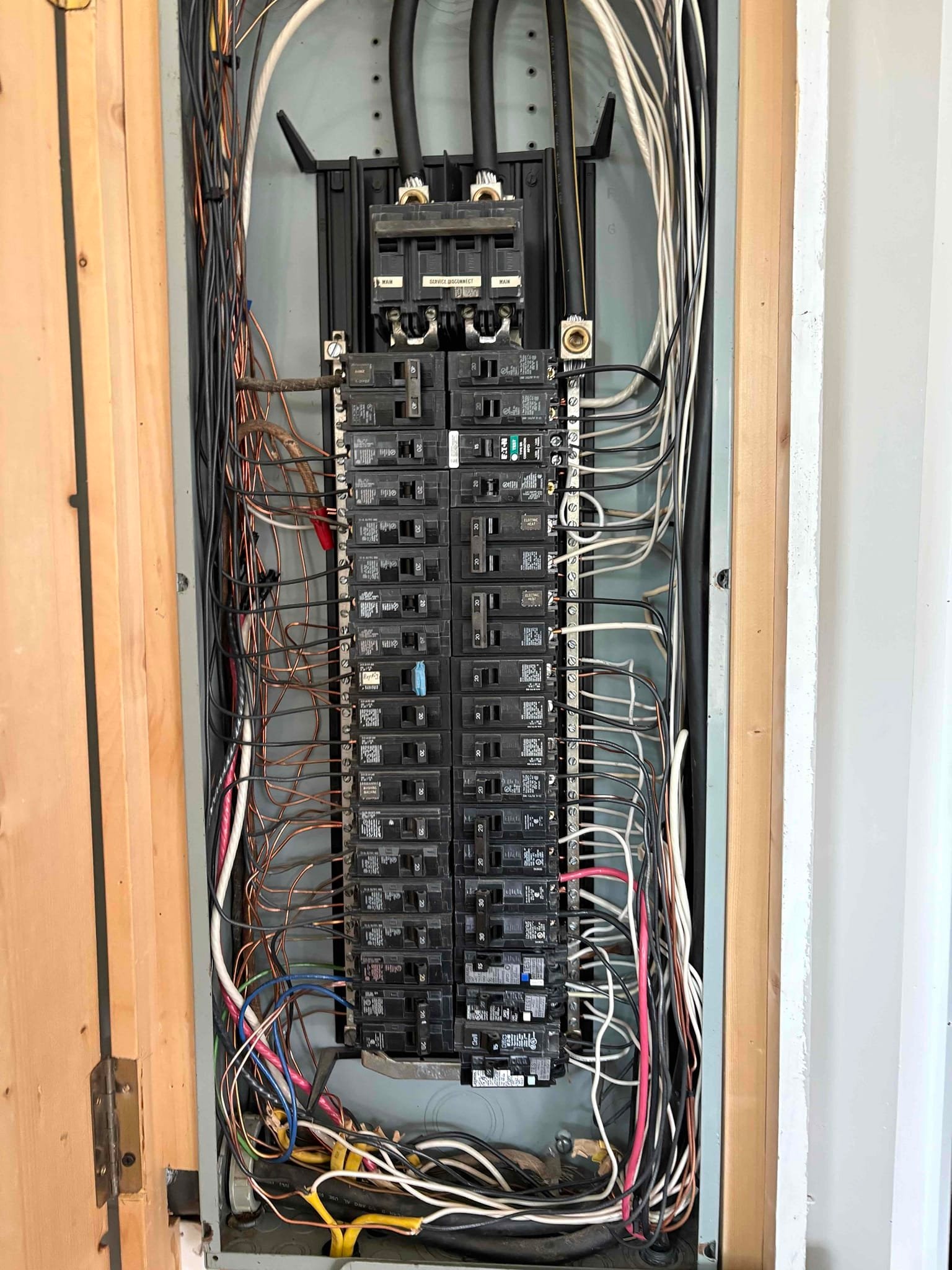 Electrical Panel Rejuvenation & Inspection in Burnsville, NC completed by Touchstone Electric