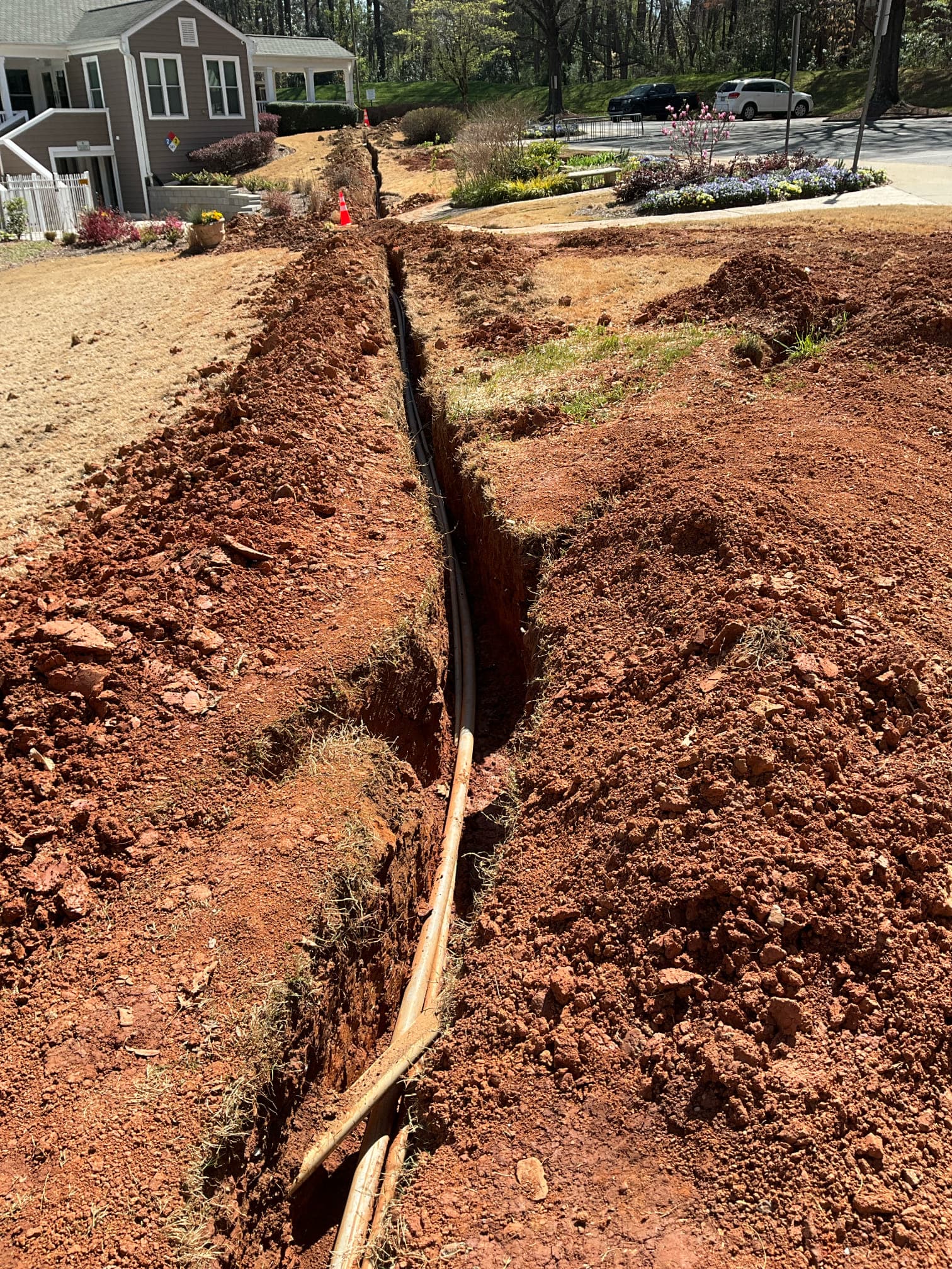 Outdoor Gate Power & Conduit Installation in Charlotte, NC