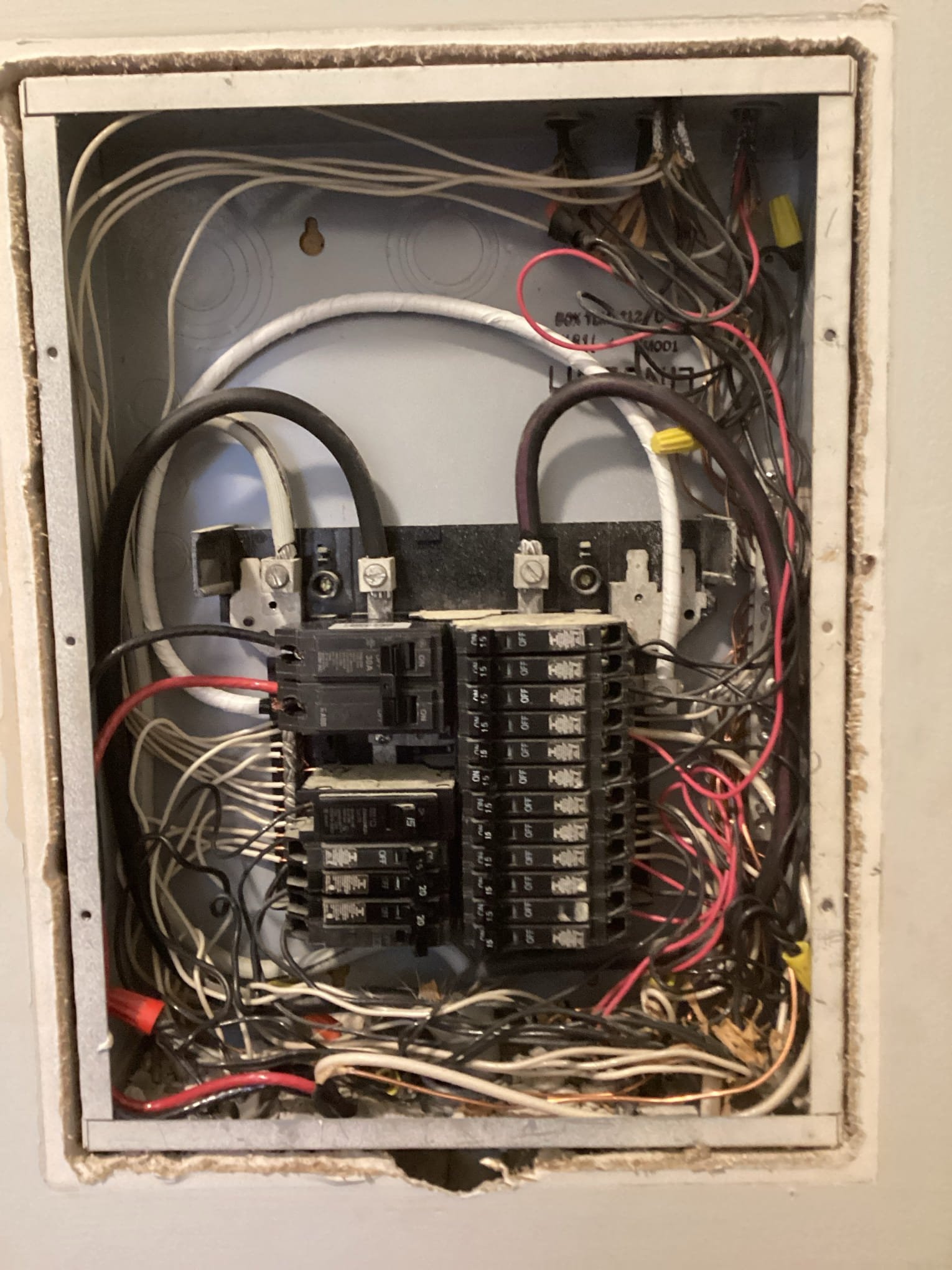 Electrical Panel Ground Bar & Neutral Separation | Charlotte, NC completed by Touchstone Electric