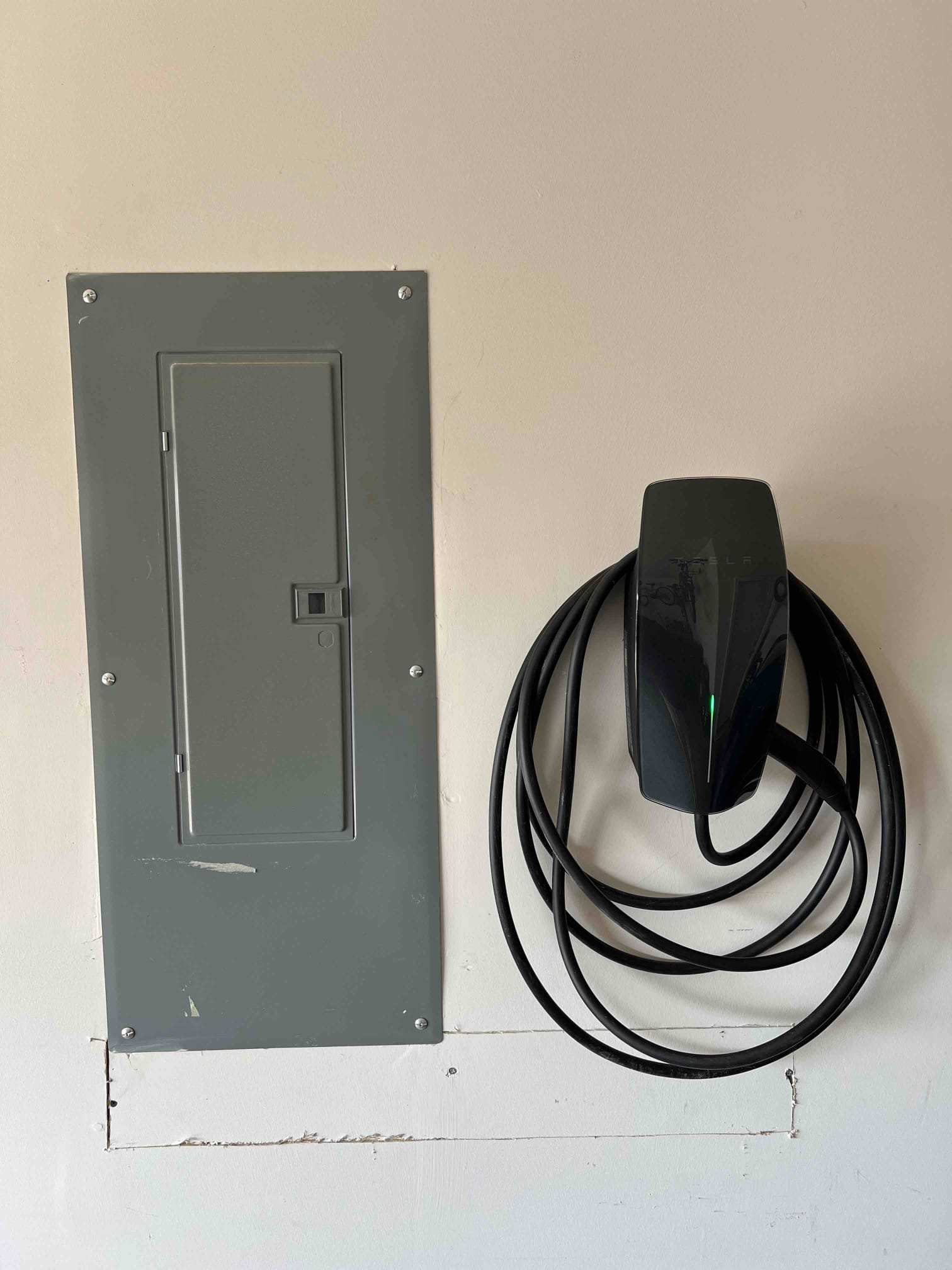 Level 2 EV Charger Install with Duke Rebate in Charlotte, NC completed by Touchstone Electric