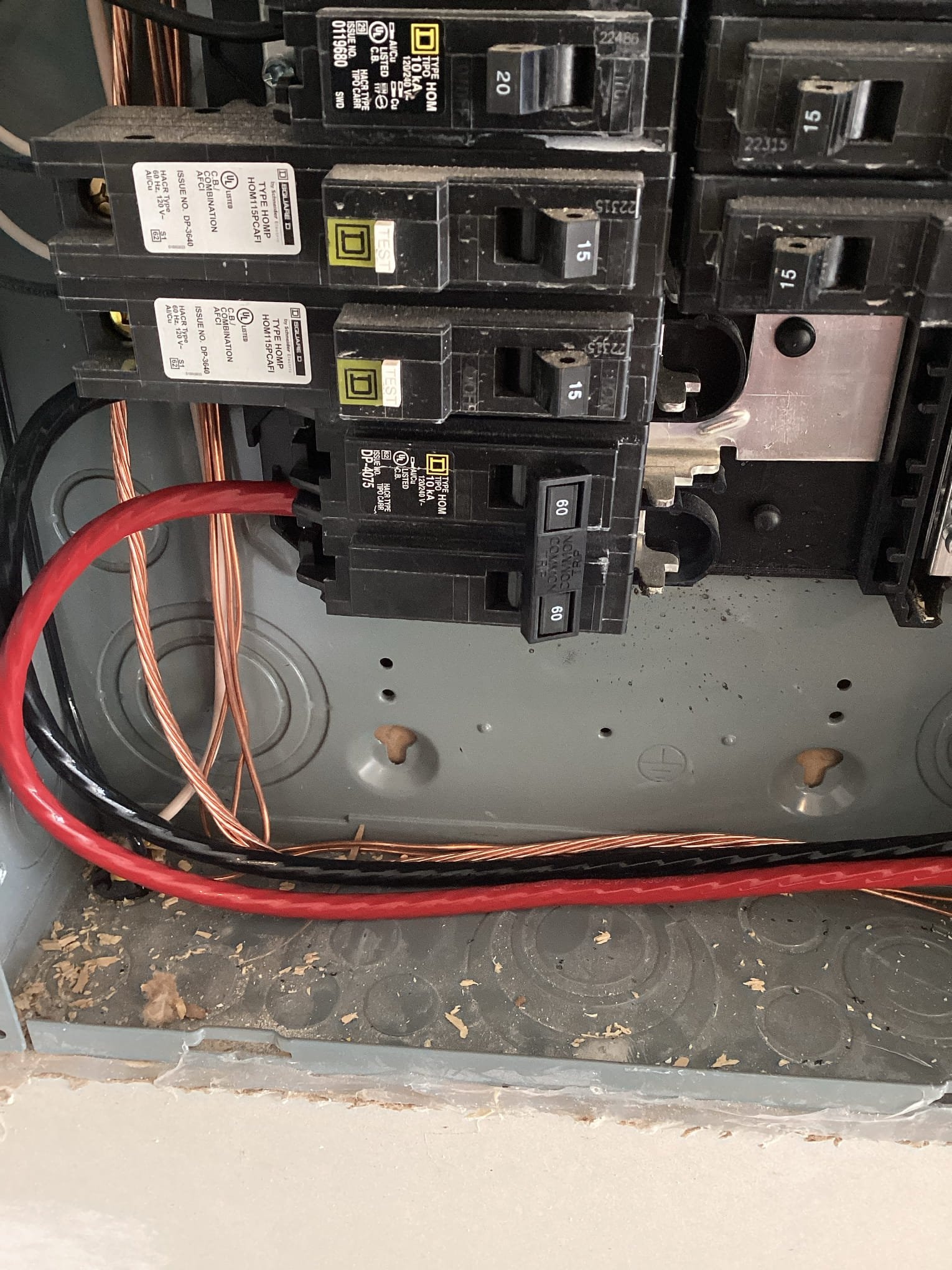 Durham Level 2 EV Charger Installation & 60A Breaker Upgrade completed by Touchstone Electric