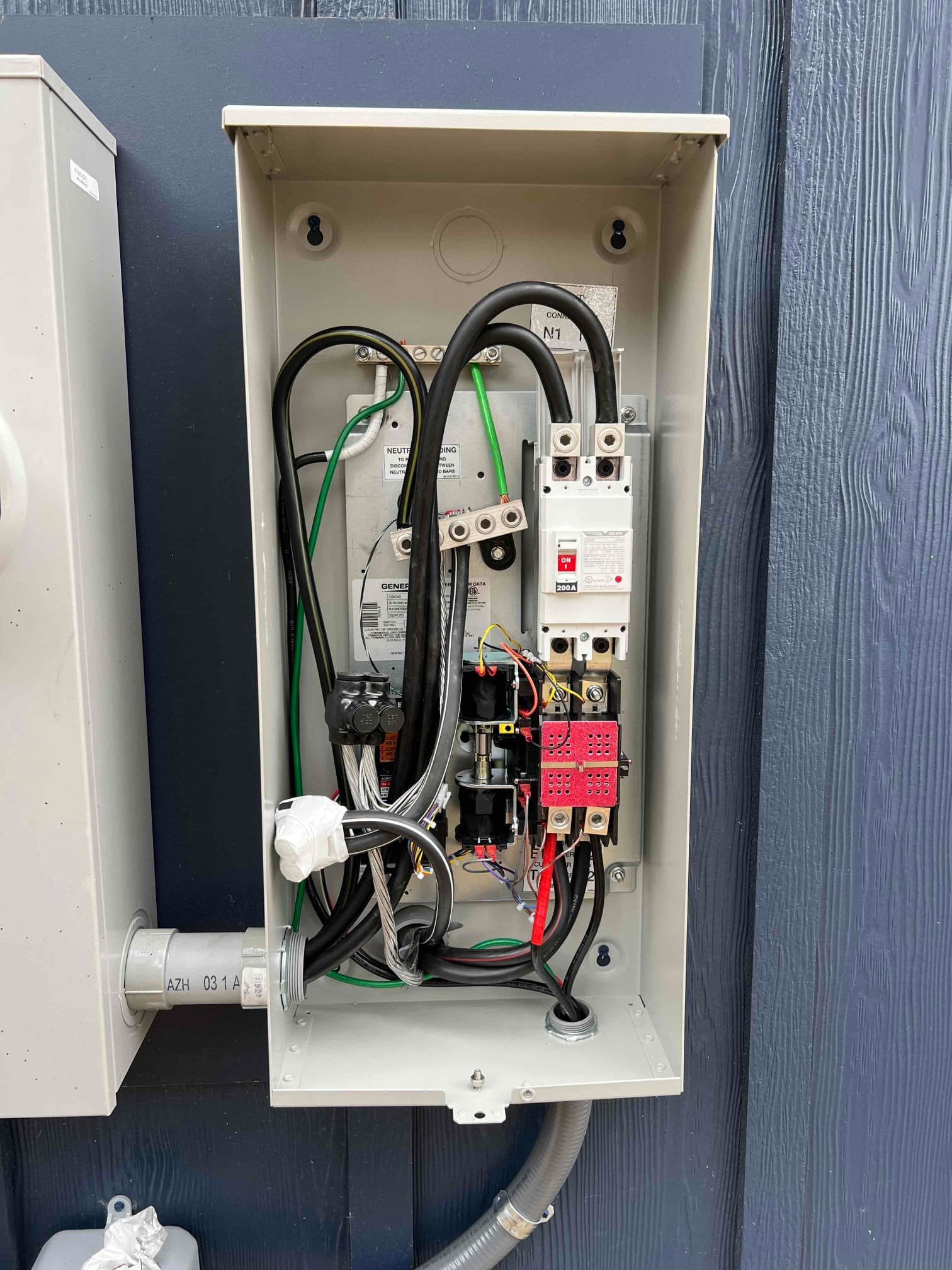 400A Service, 26kW Generator & ATS Installation in Connelly Springs completed by Touchstone Electric