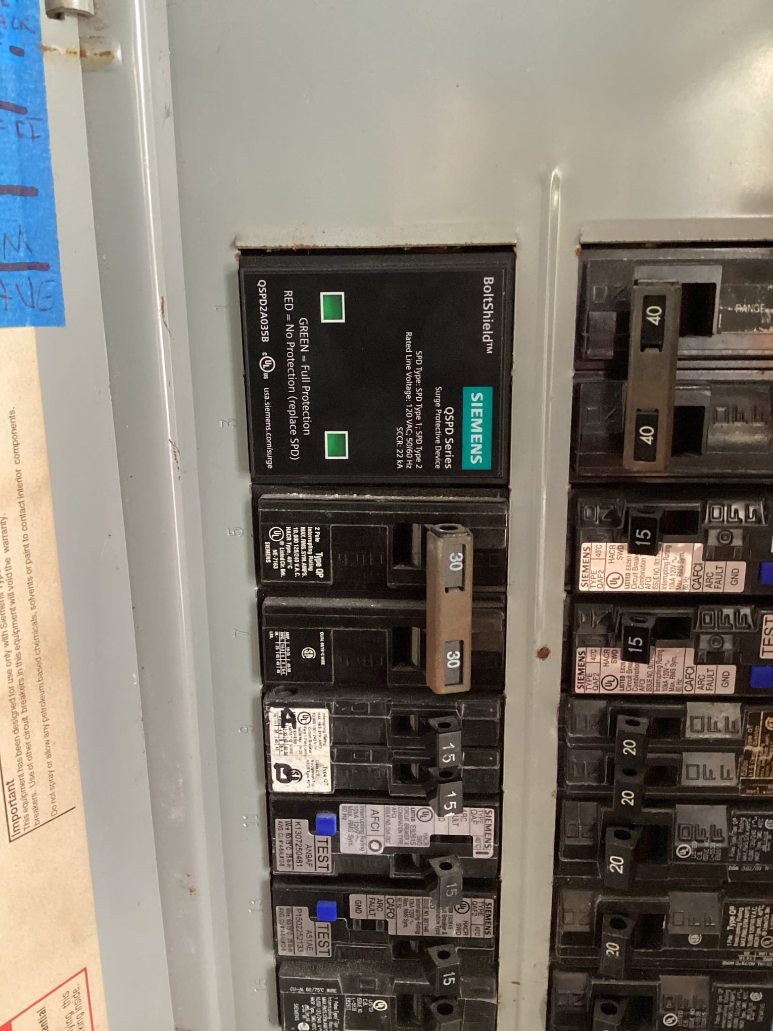 Whole-Home Surge Protection Installation in Raleigh, NC completed by Touchstone Electric