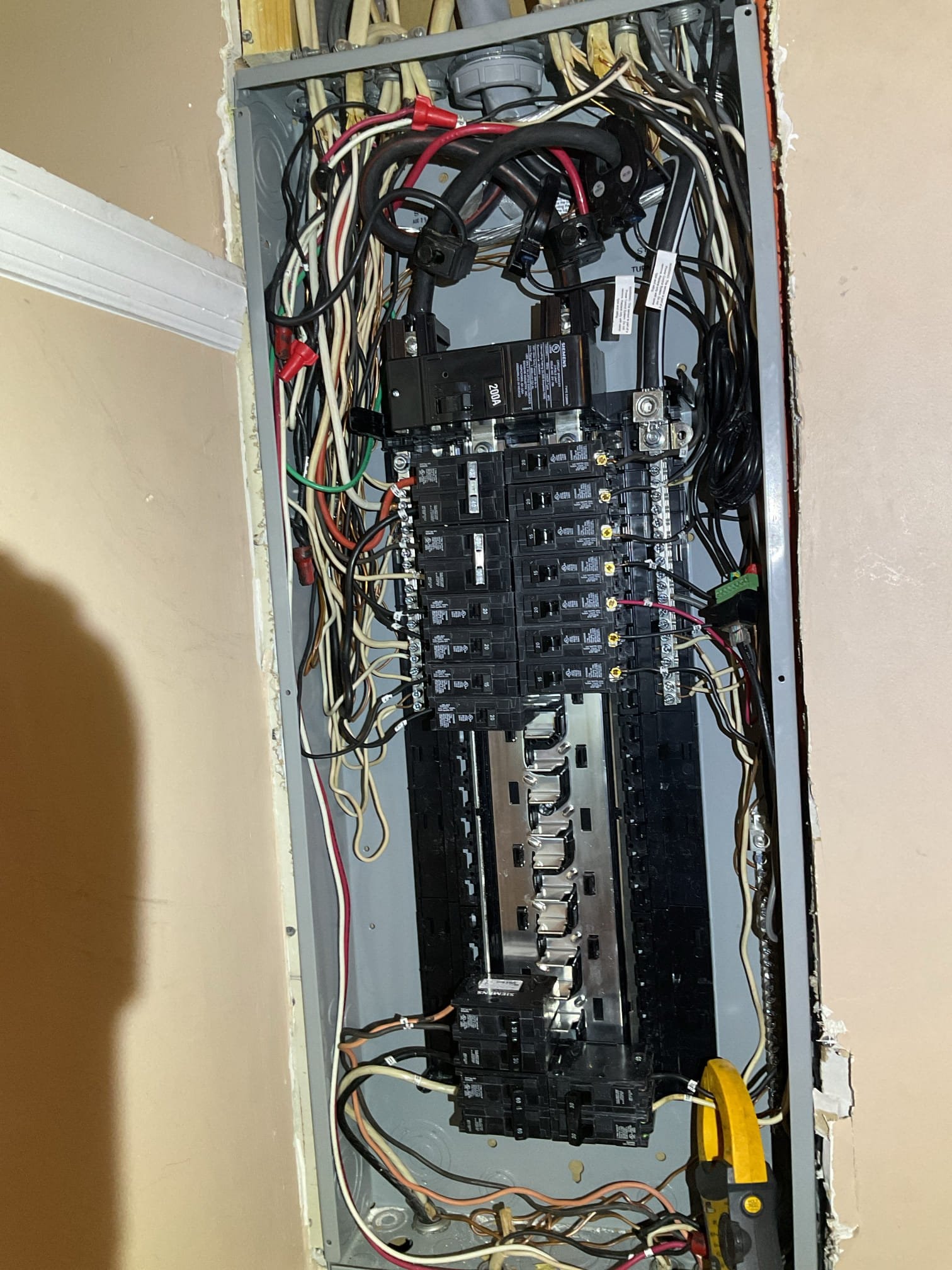 200-Amp Panel Upgrade & Surge Protection in Jacksonville, NC completed by Touchstone Electric