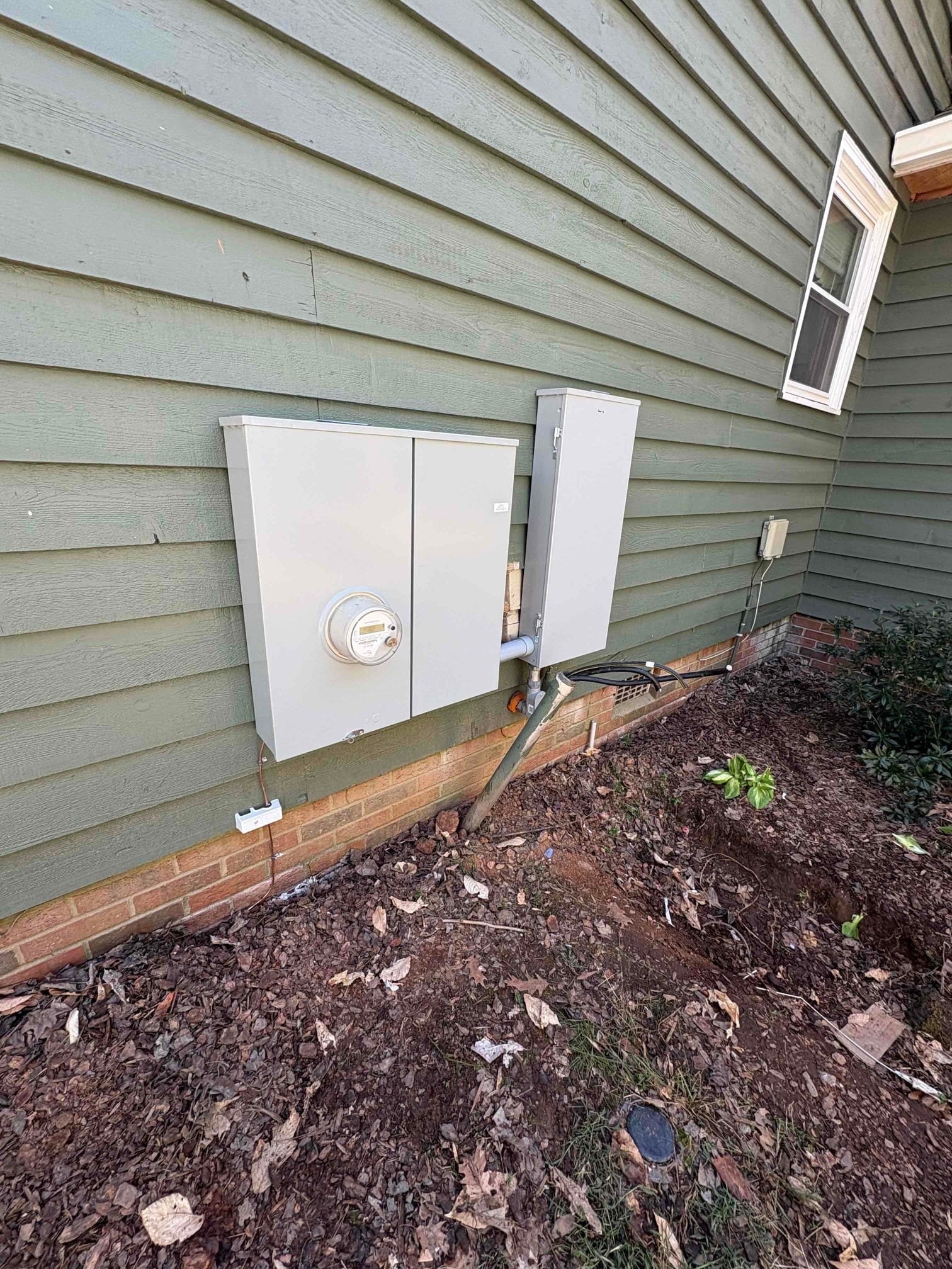 400A Meter/Panel Upgrade with 200A Subpanel in Mint Hill completed by Touchstone Electric