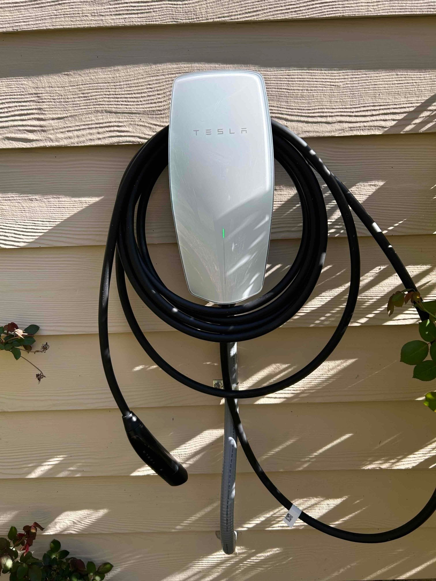Professional Level 2 EV Charger Installation in Holly Springs, NC completed by Touchstone Electric