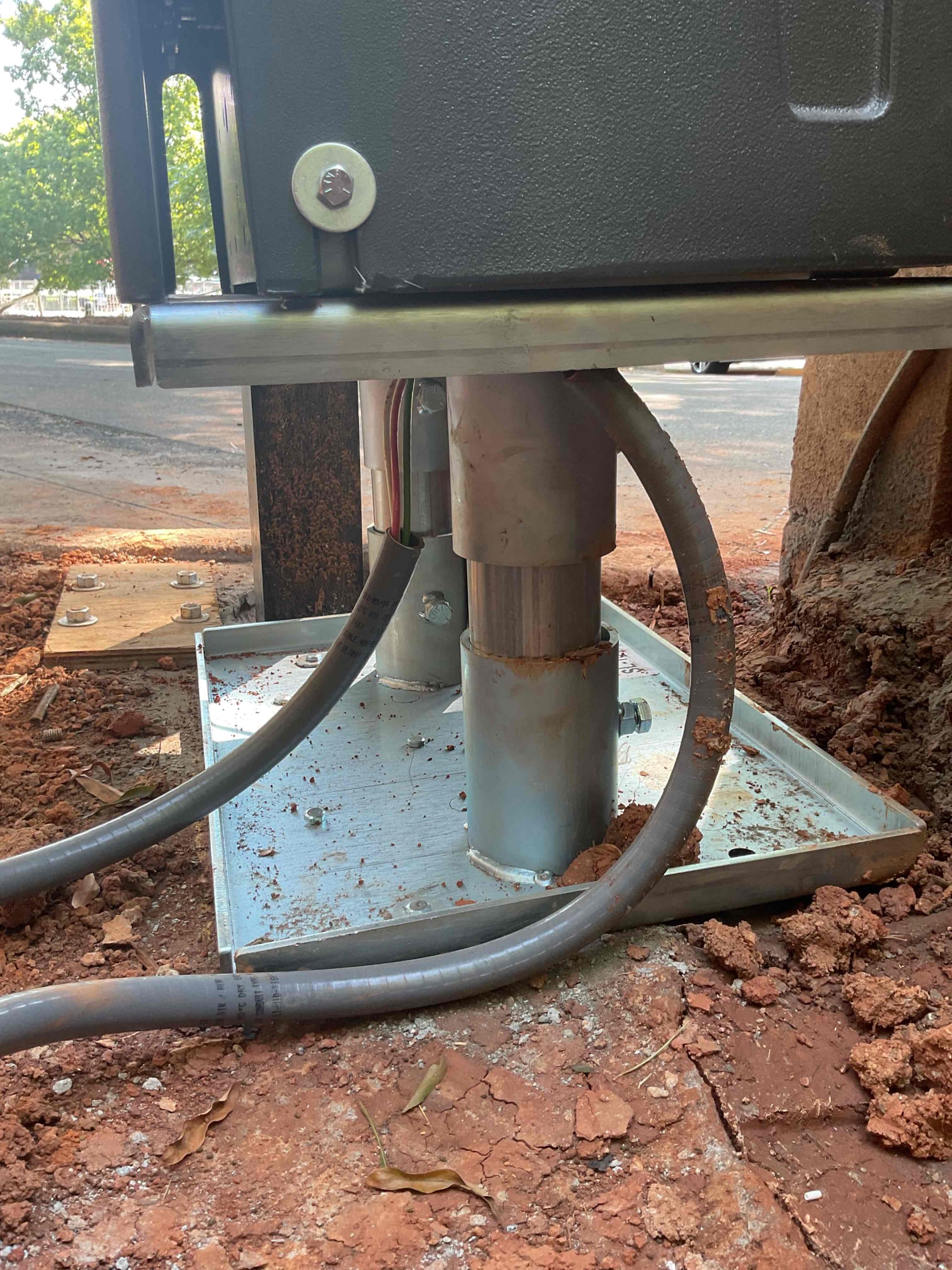 Gate Control Wiring & Conduit Installation in Charlotte, NC completed by Touchstone Electric