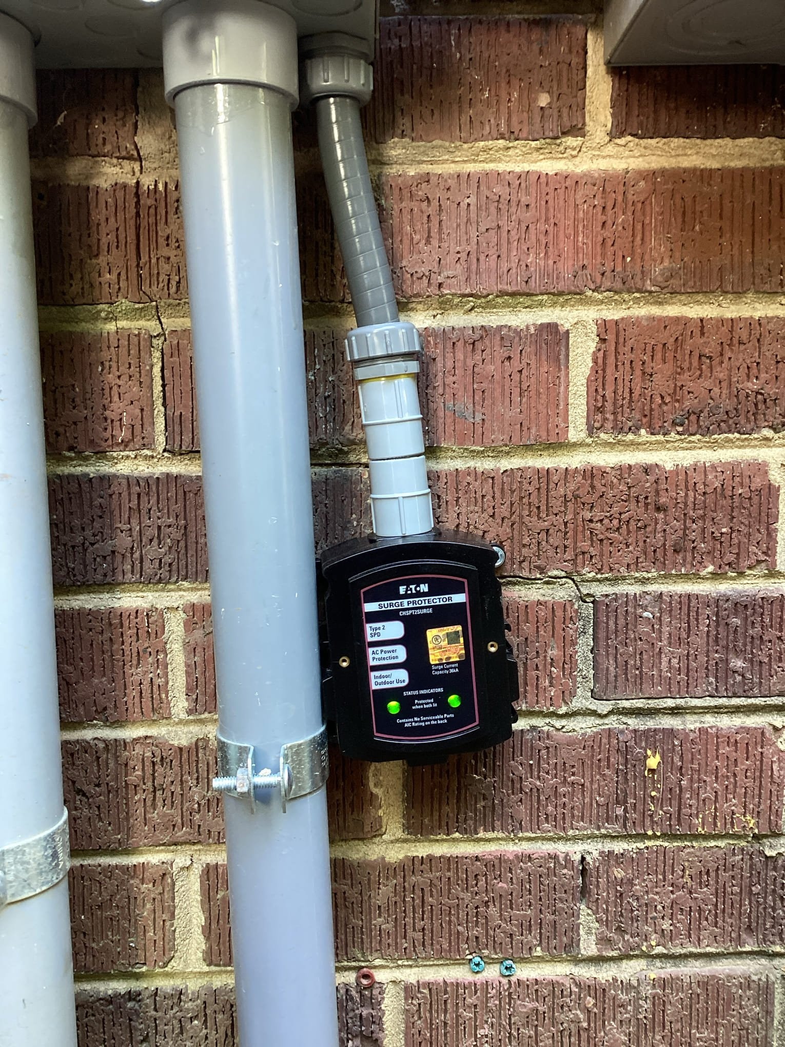 Whole-House Surge Protector & Lighting Install in Charlotte completed by Touchstone Electric