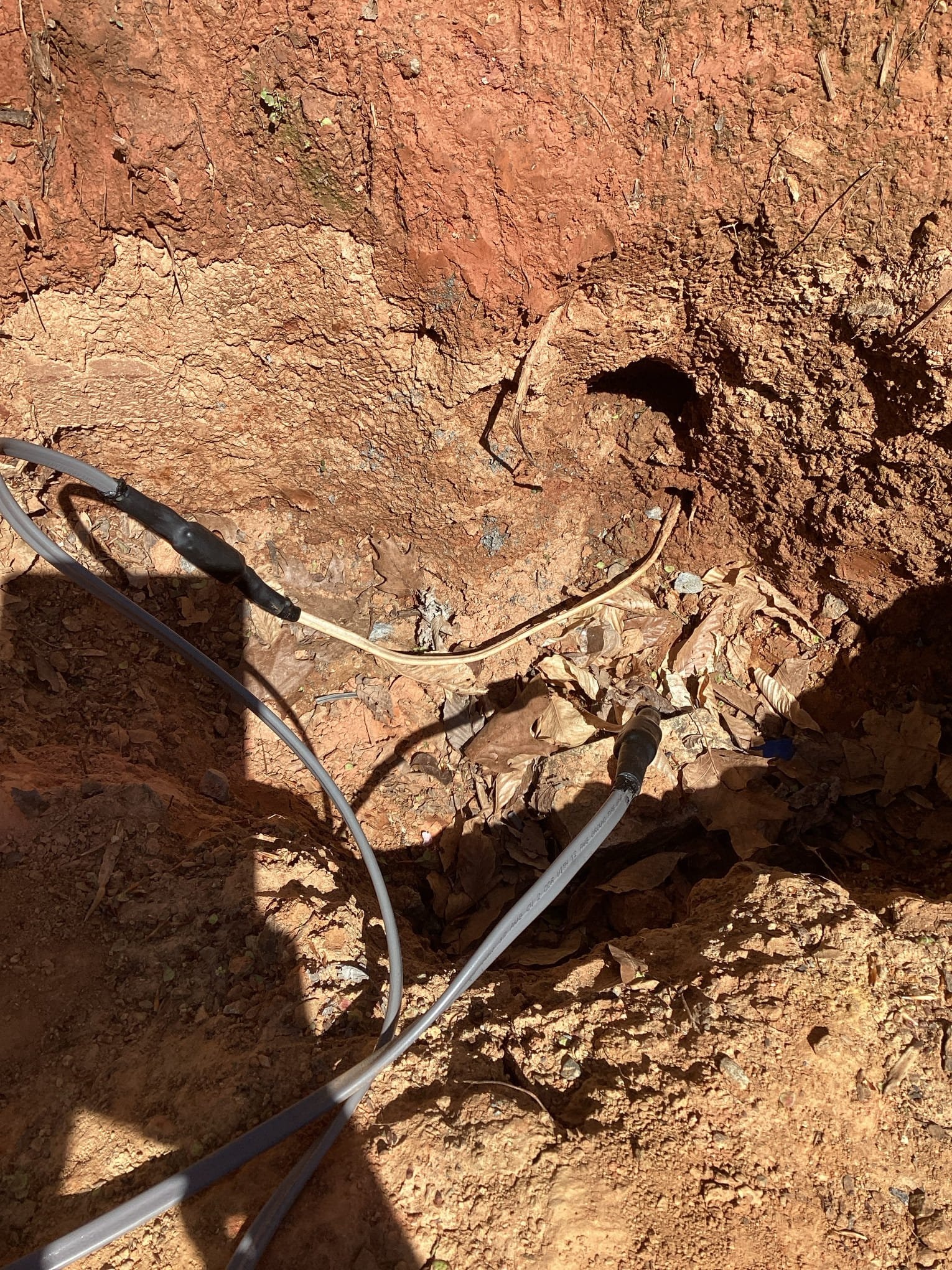 Underground Wire Splice & UF Cable Repair in Charlotte, NC completed by Touchstone Electric