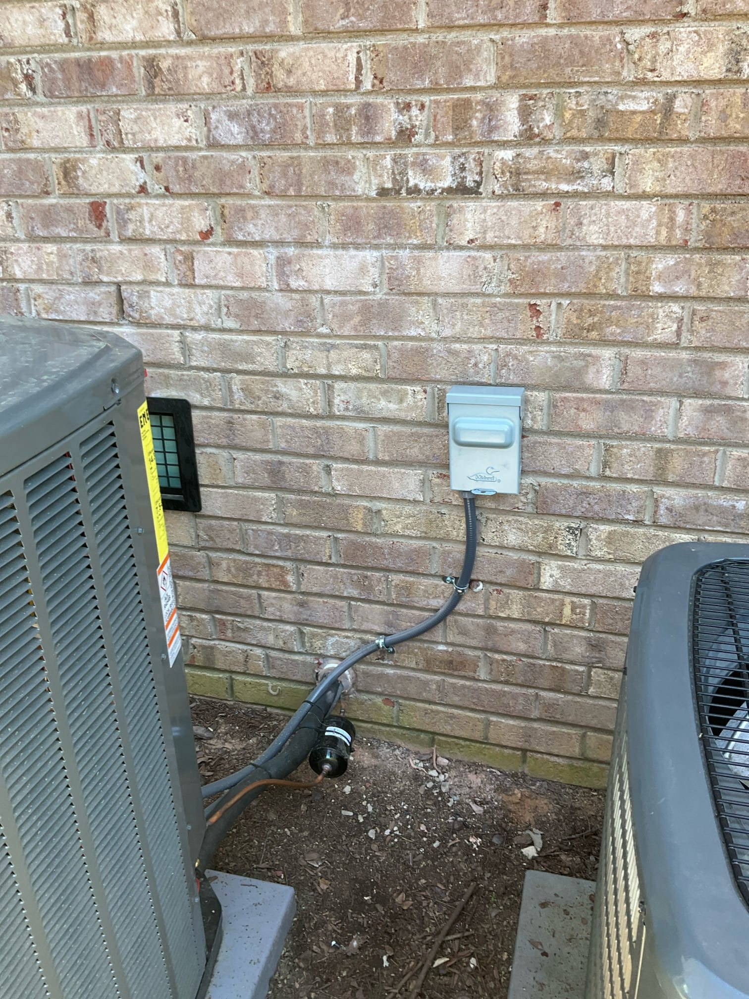 Service Disconnect, 20A Breaker & NM-B Wiring in Charlotte completed by Touchstone Electric
