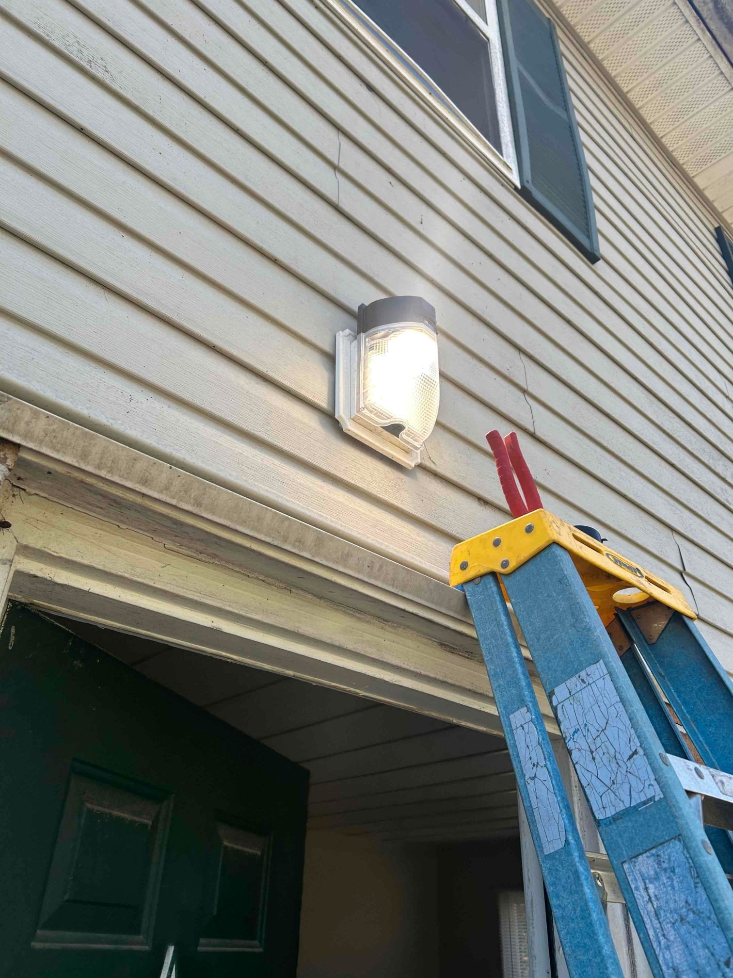 Central Lighting Installation - Wall Pack, Flush & Tray Lights completed by Touchstone Electric