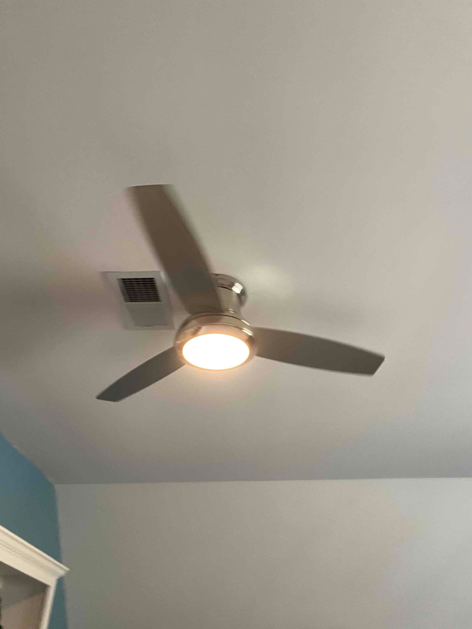Ceiling Fan & Light Fixture Installation in Charlotte, NC completed by Touchstone Electric
