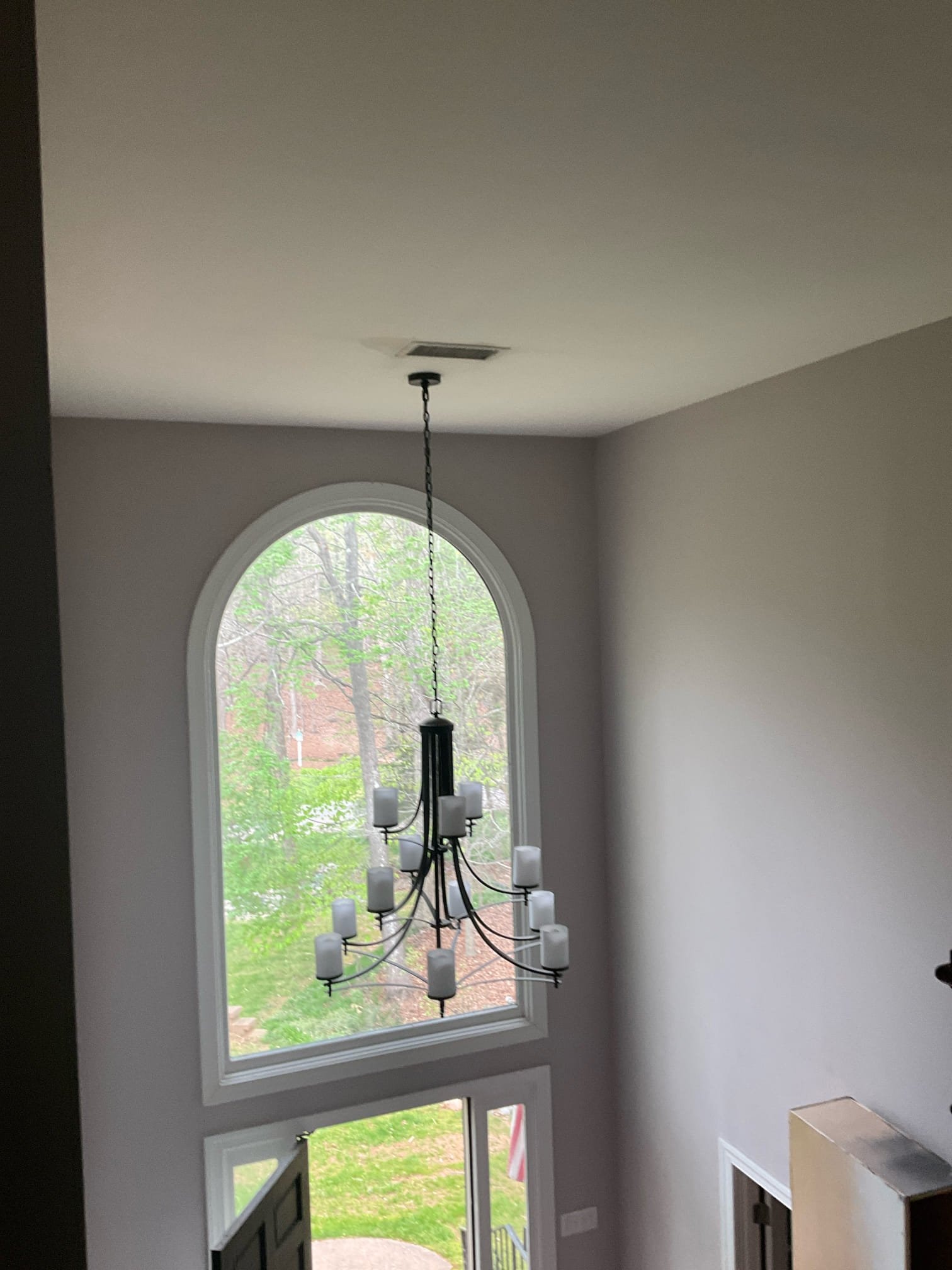 Ceiling Light Removal and Wiring Cleanup in Weddington, NC completed by Touchstone Electric