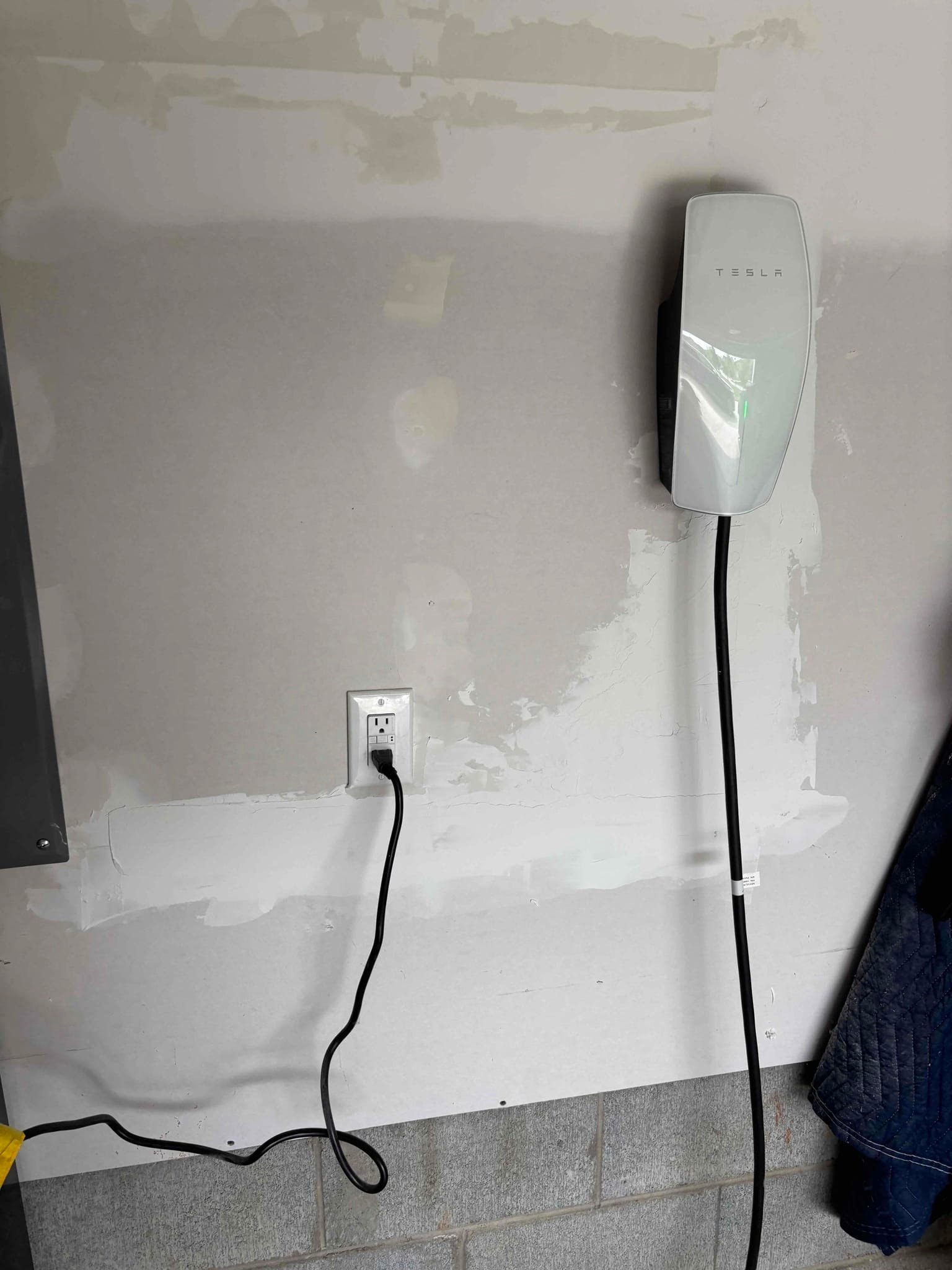 60A Level 2 EV Charger Installation with Permit in Mint Hill, NC completed by Touchstone Electric