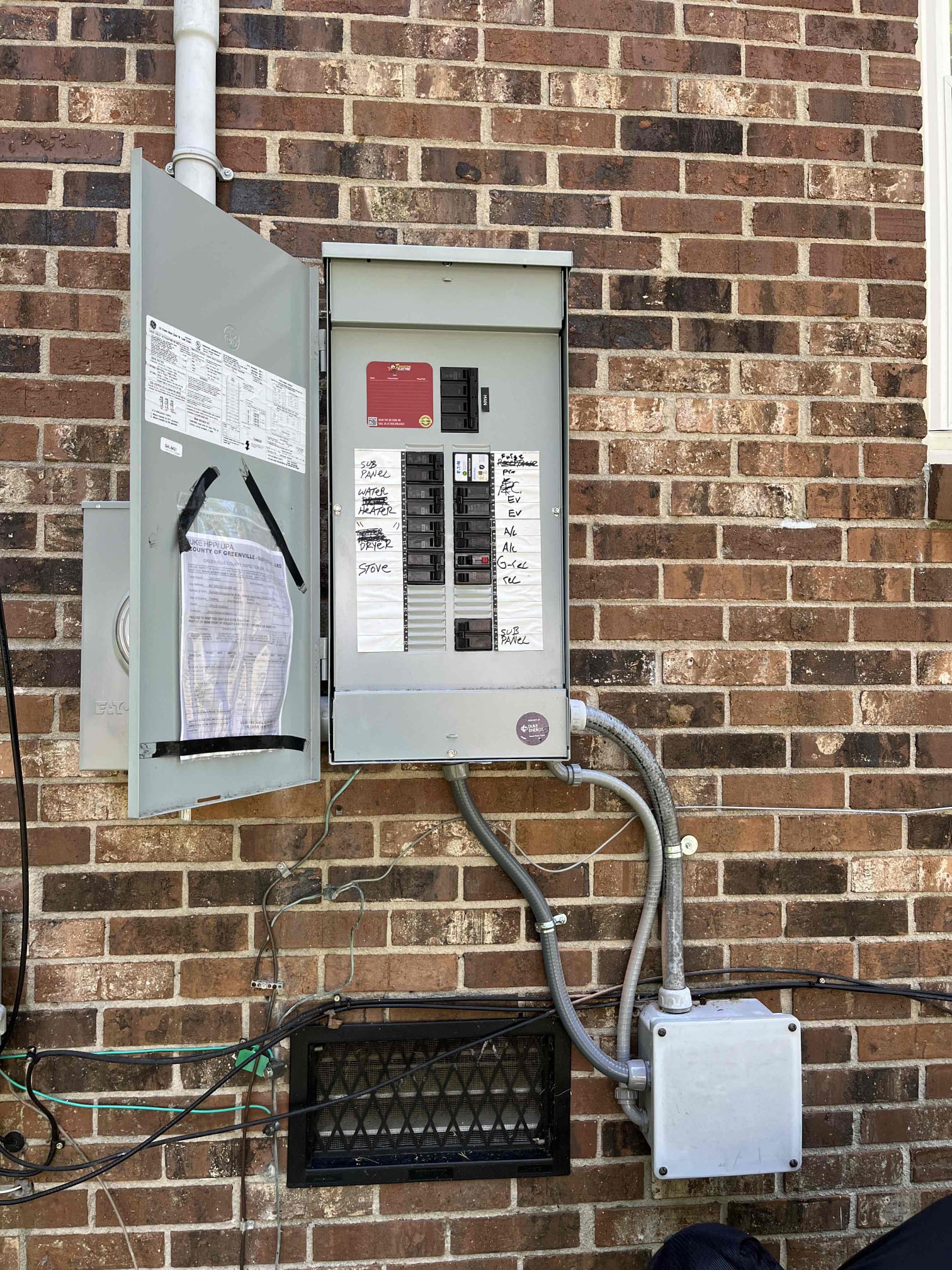 20A Wiring, GFCI Breaker & Outlet Installation in Taylors, SC completed by Touchstone Electric