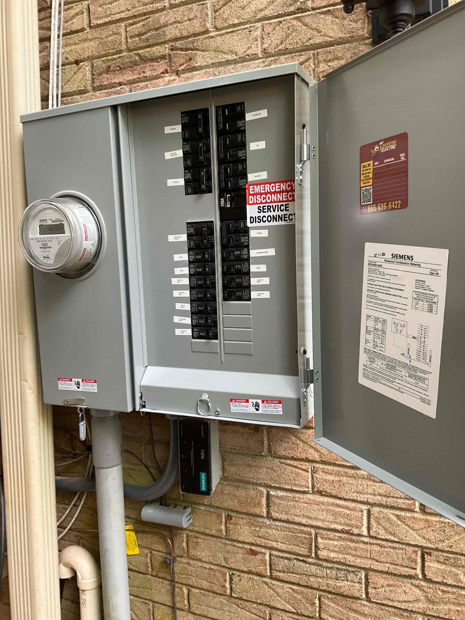 200A Electrical Panel Upgrade & Surge Protection in Rock Hill
