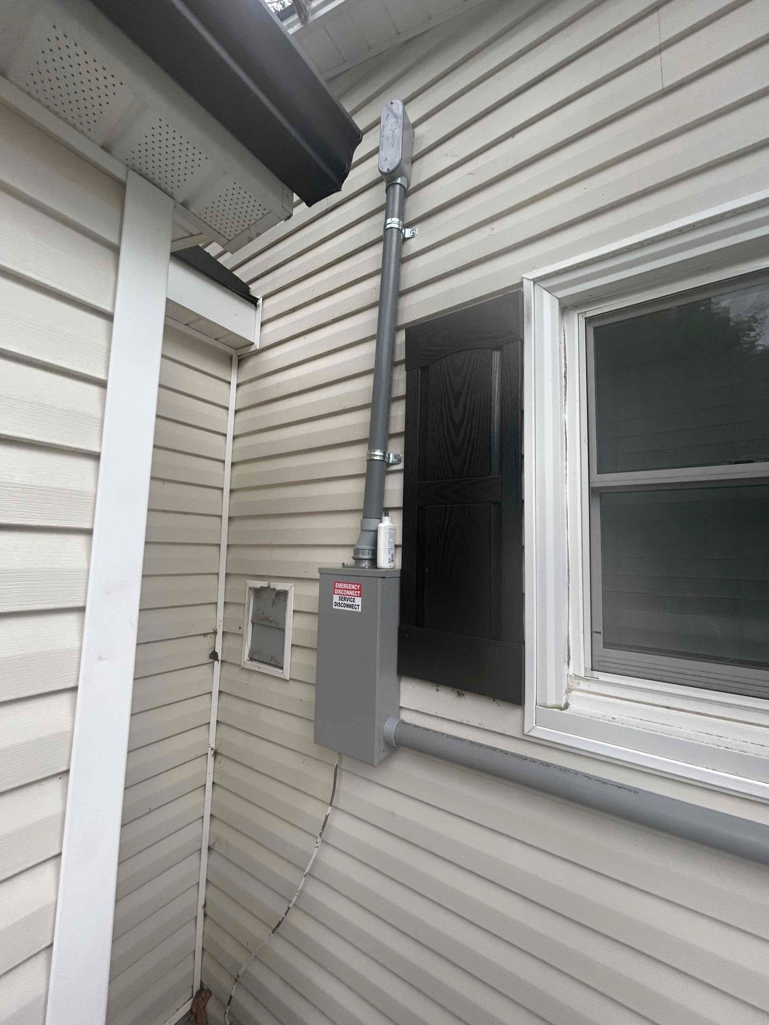 200 Amp Meter Base Replacement & Service Upgrade in Concord, NC completed by Touchstone Electric