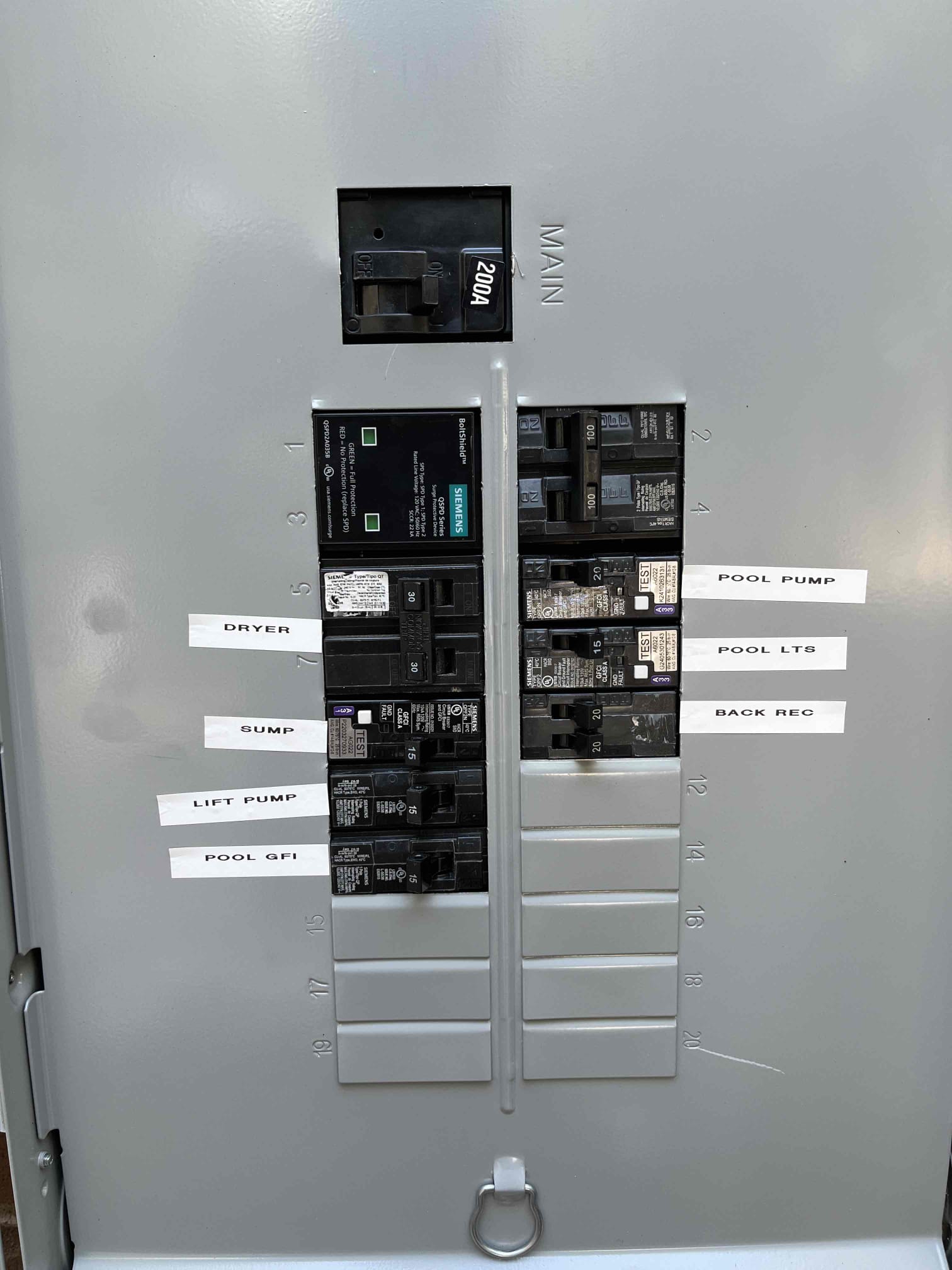 Electrical Panel Upgrade & Breaker Replacement in Lowell, NC completed by Touchstone Electric