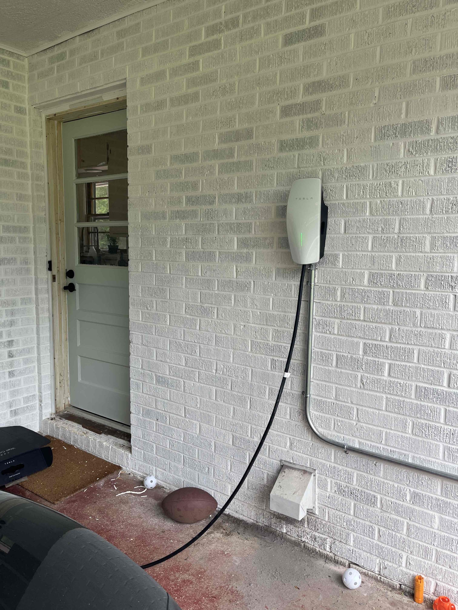 Level 2 EV Charger Installation & 60A Circuit in Central completed by Touchstone Electric