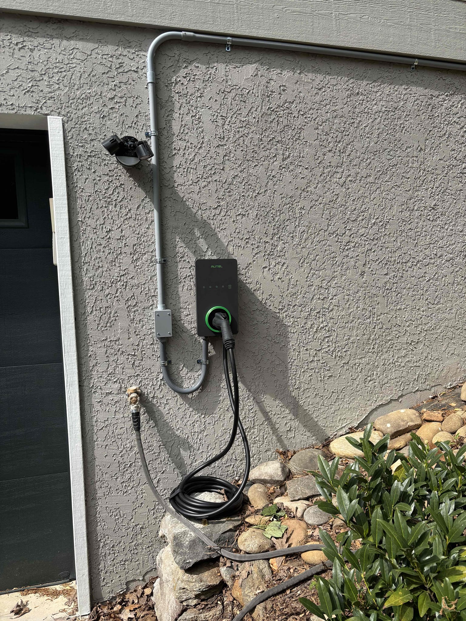 Professional Level 2 EV Charger Outlet Installation in Asheville, NC completed by Touchstone Electric
