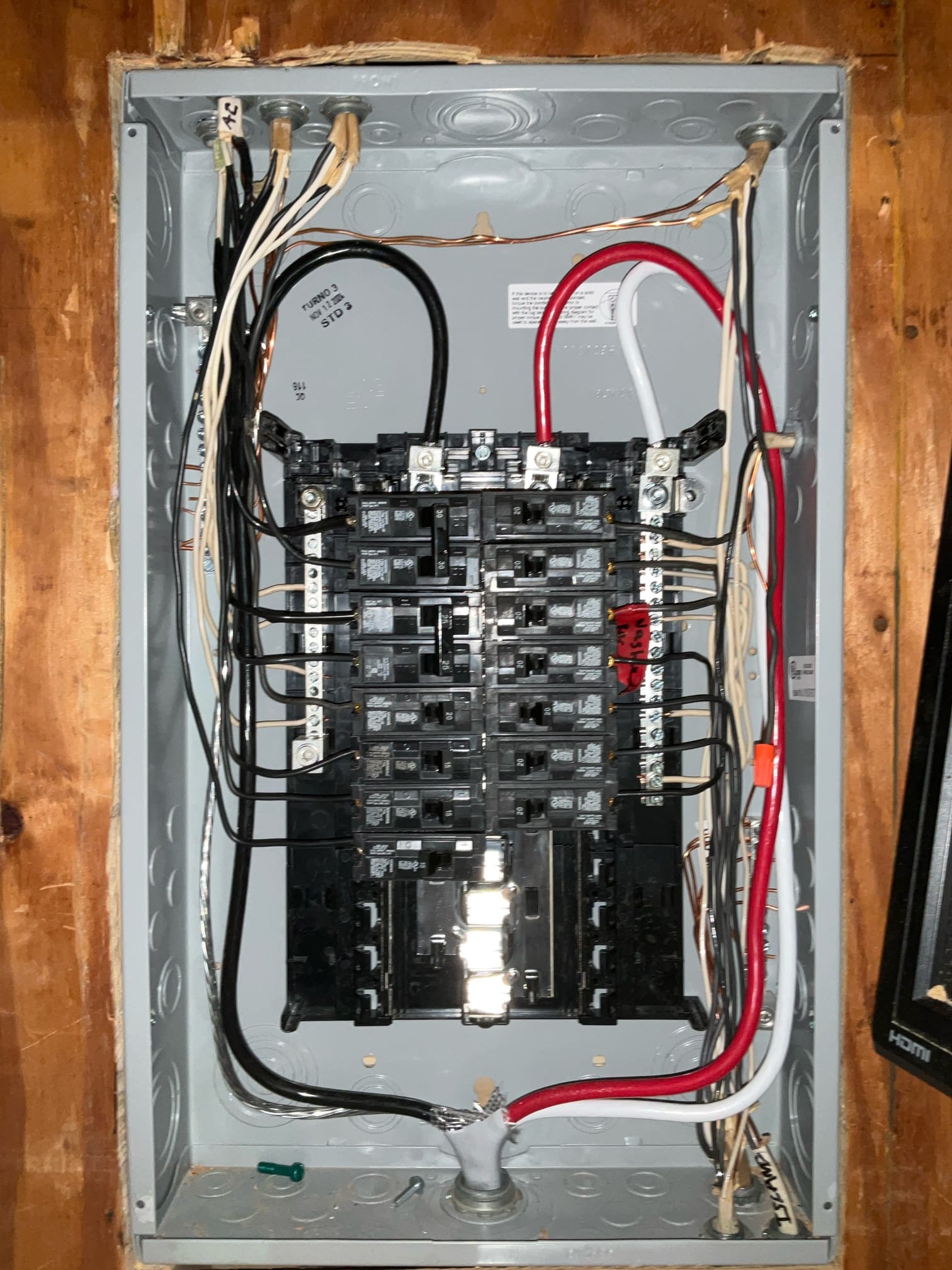 Subpanel Replacement, Grounding & Surge Protection in Shelby, NC completed by Touchstone Electric