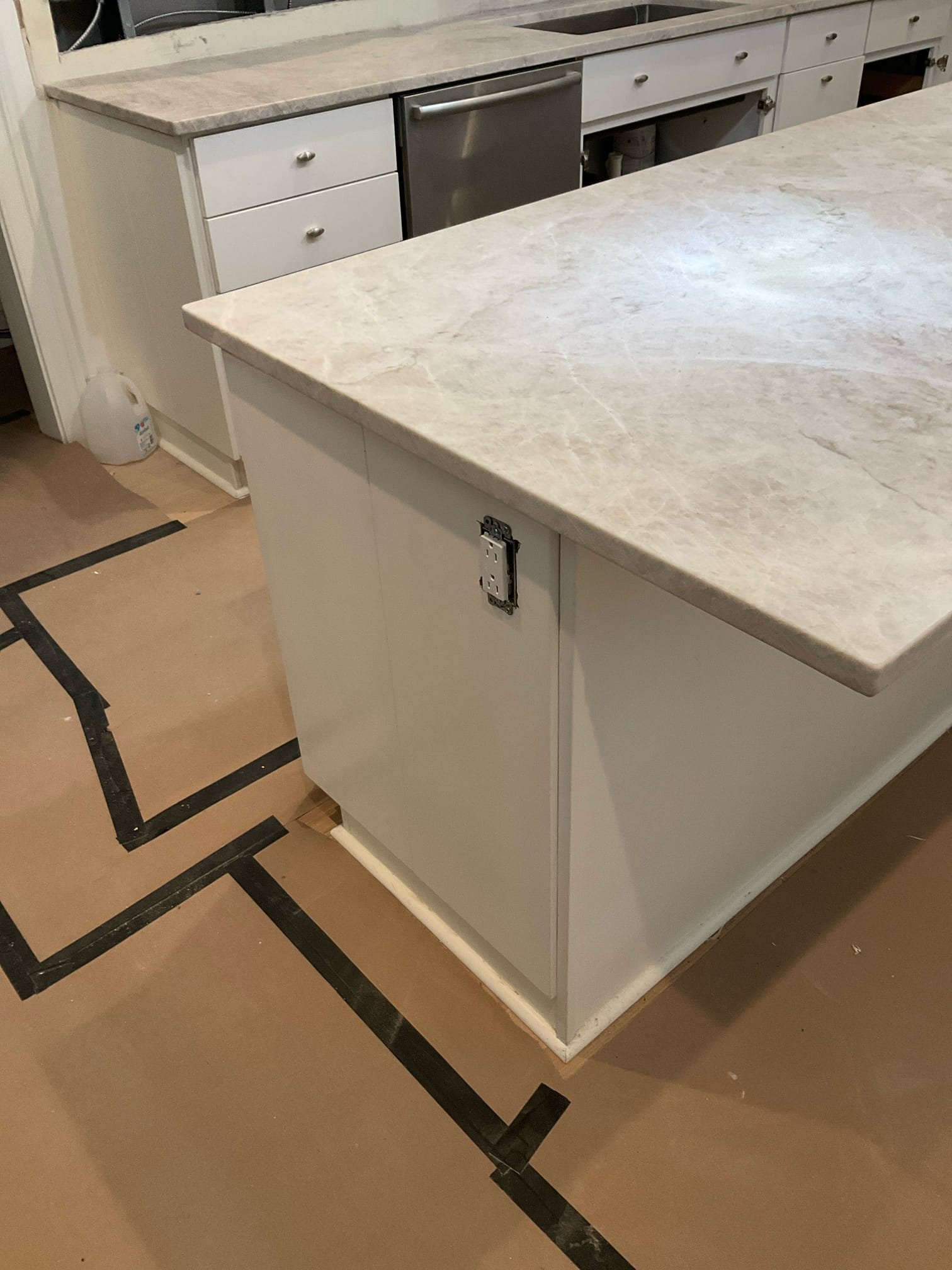 Outlet Relocations & Under-Cabinet Lighting in Charlotte, NC completed by Touchstone Electric