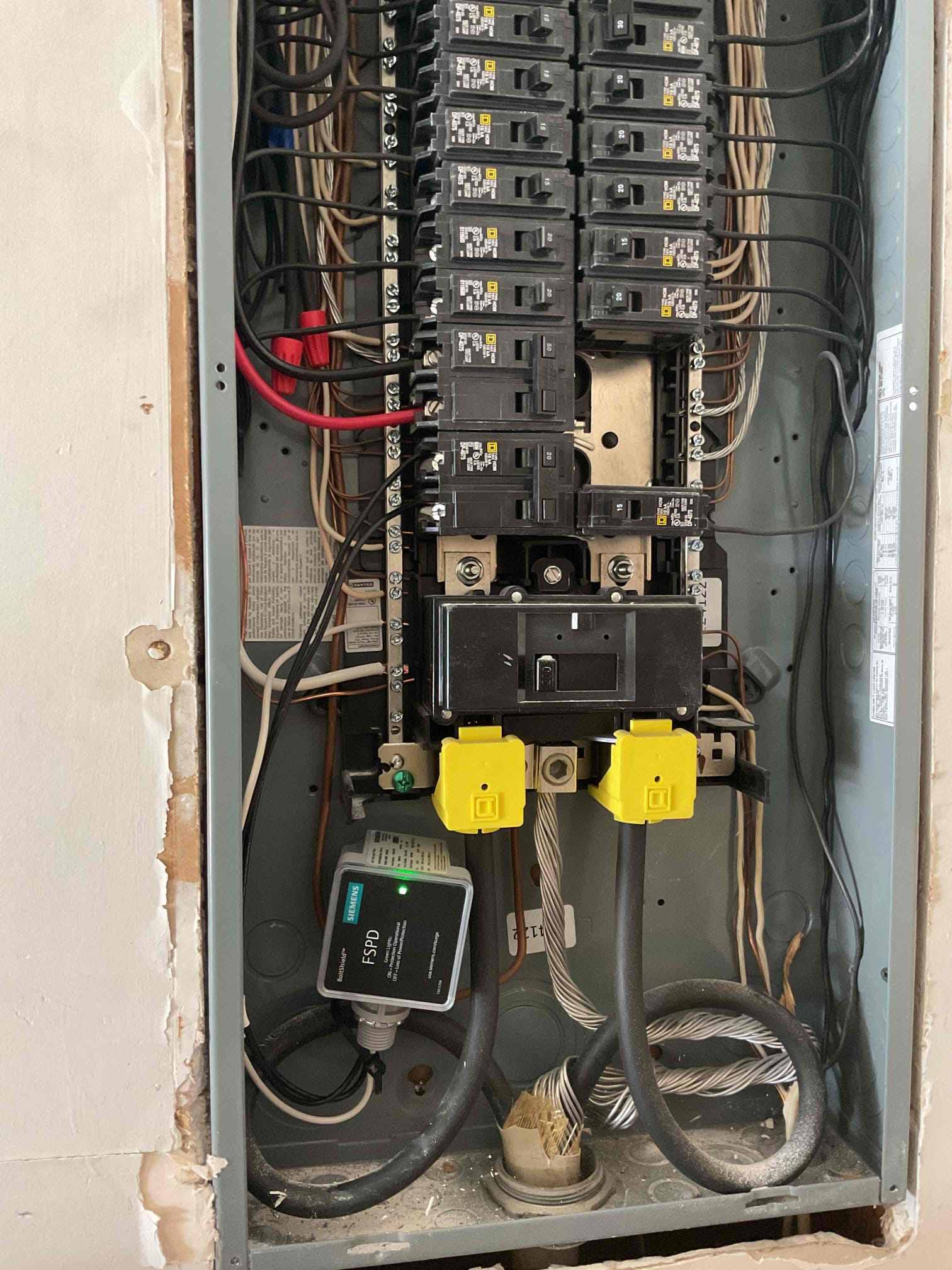 Whole-House Surge Protection Installation in Charlotte, NC completed by Touchstone Electric