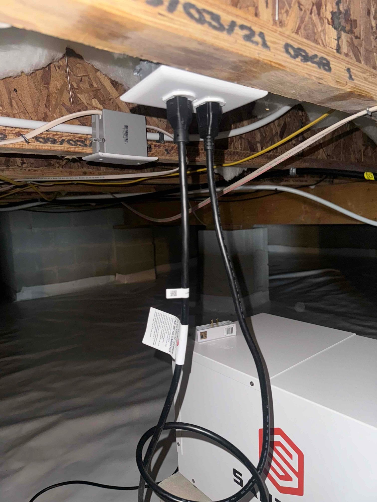 Raleigh Dedicated 15A Circuit, GFCI Breaker & Outlet Relocation completed by Touchstone Electric