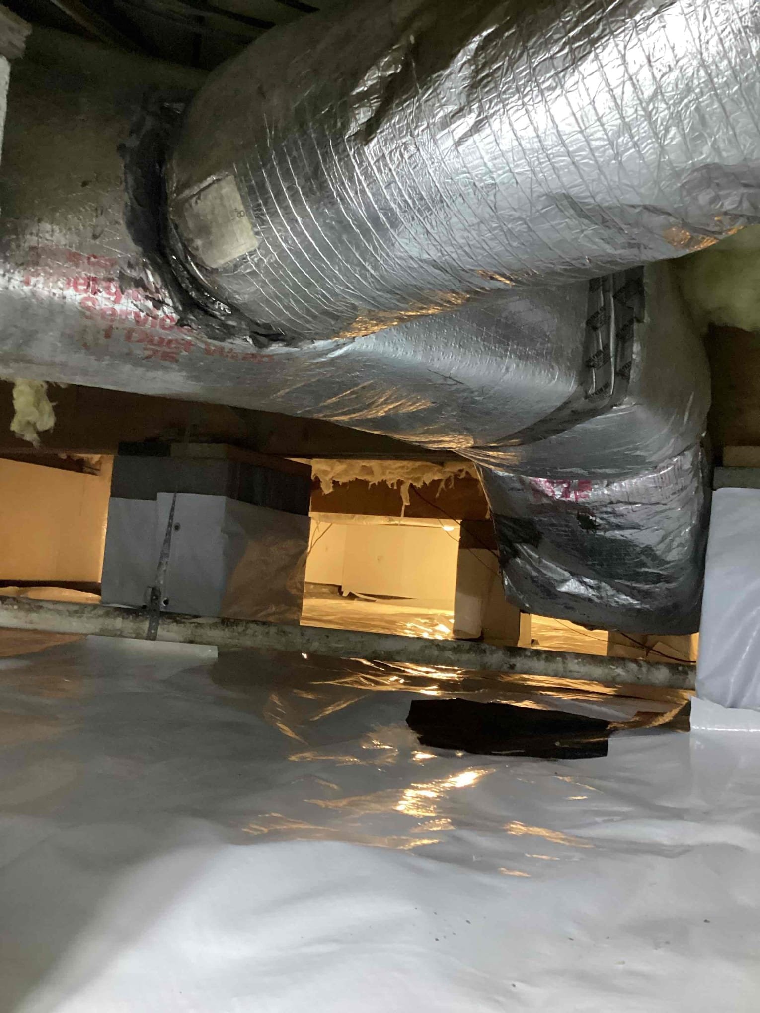 Crawl Space Lighting Installation & Circuit Extension in Concord, NC completed by Touchstone Electric