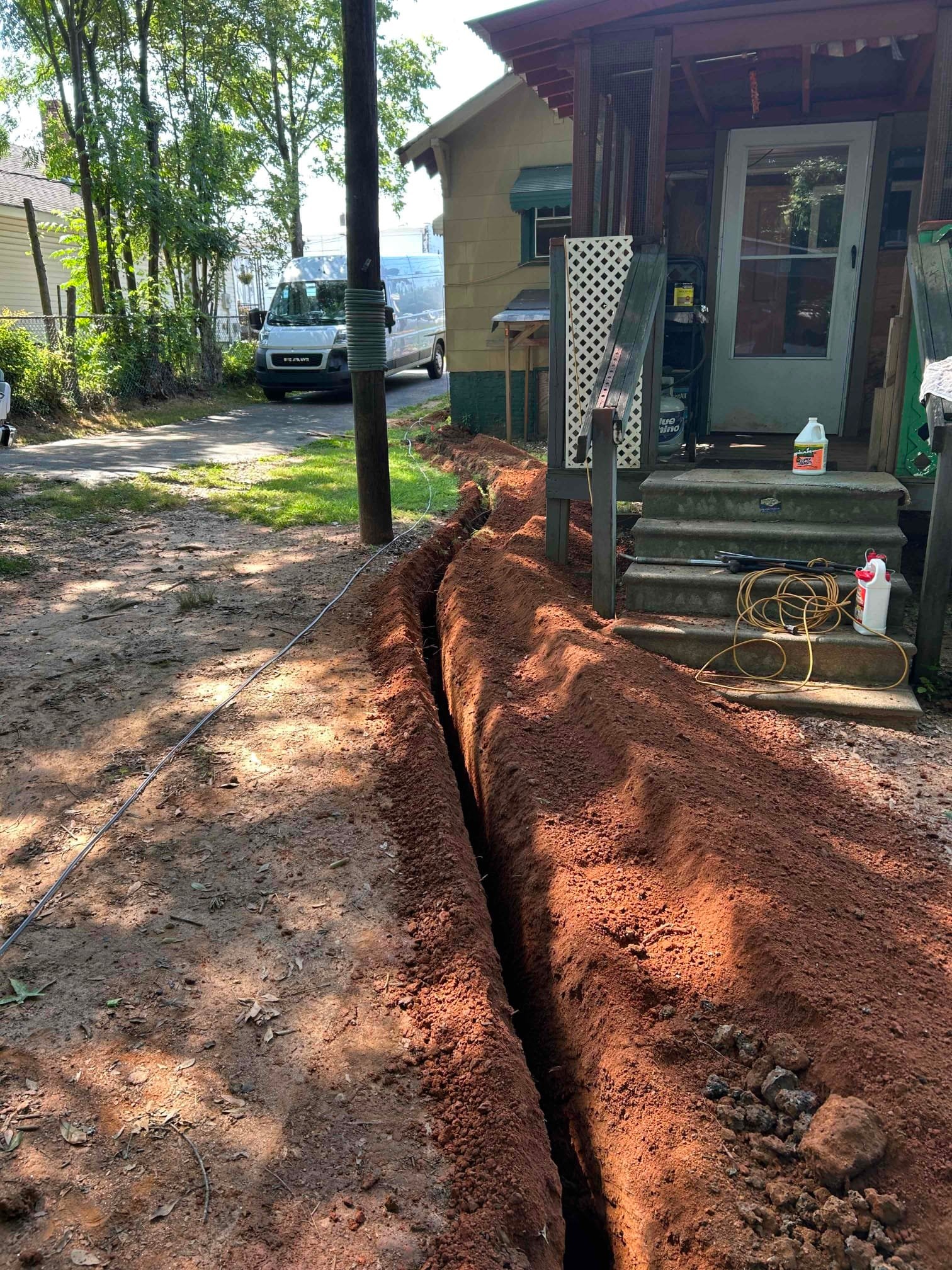 GFCI Outlet & Sump Pump Circuit Install in Greenville, SC completed by Touchstone Electric
