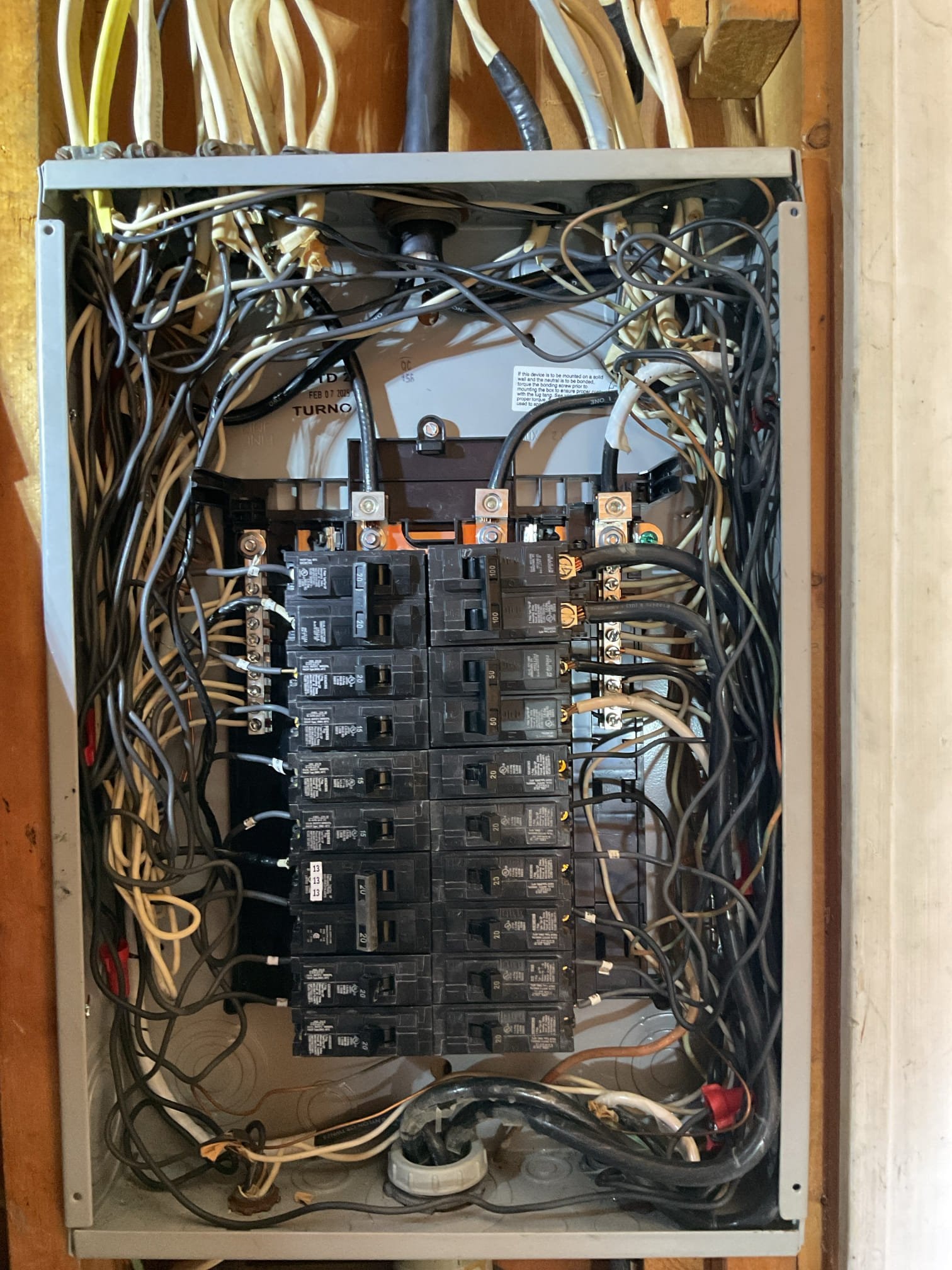 150A Electrical Panel Upgrade & Surge Protection | Sanford, NC completed by Touchstone Electric