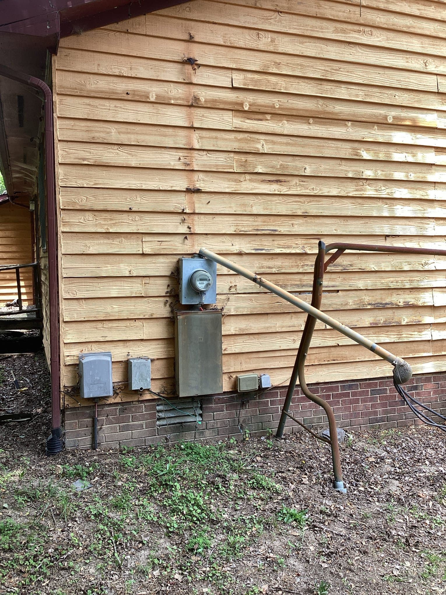 Meter Base & Riser Weatherhead Installation in Zebulon, NC