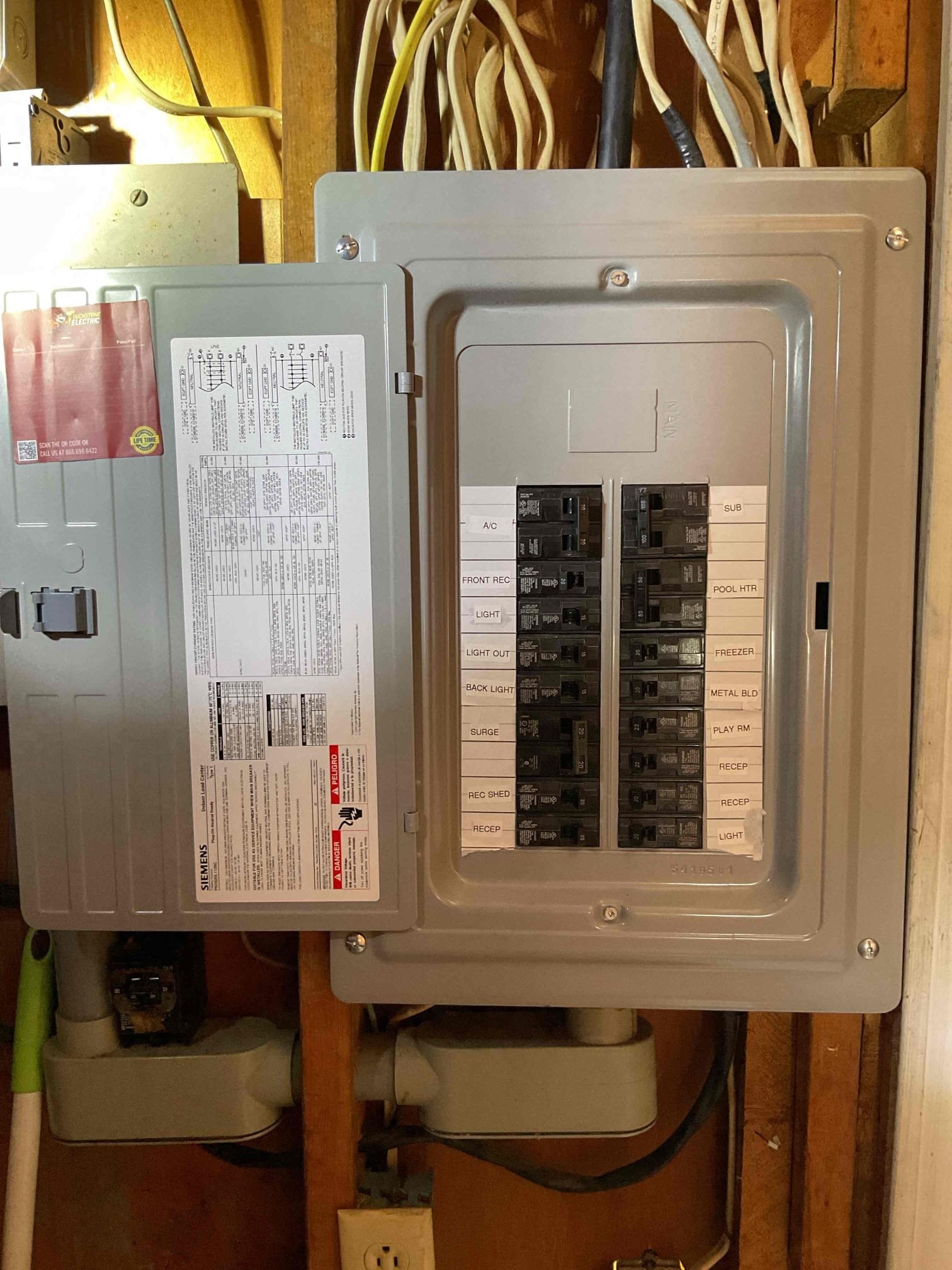 Outdoor GFCI & Weatherproof Outlet Installation in Sanford, NC completed by Touchstone Electric