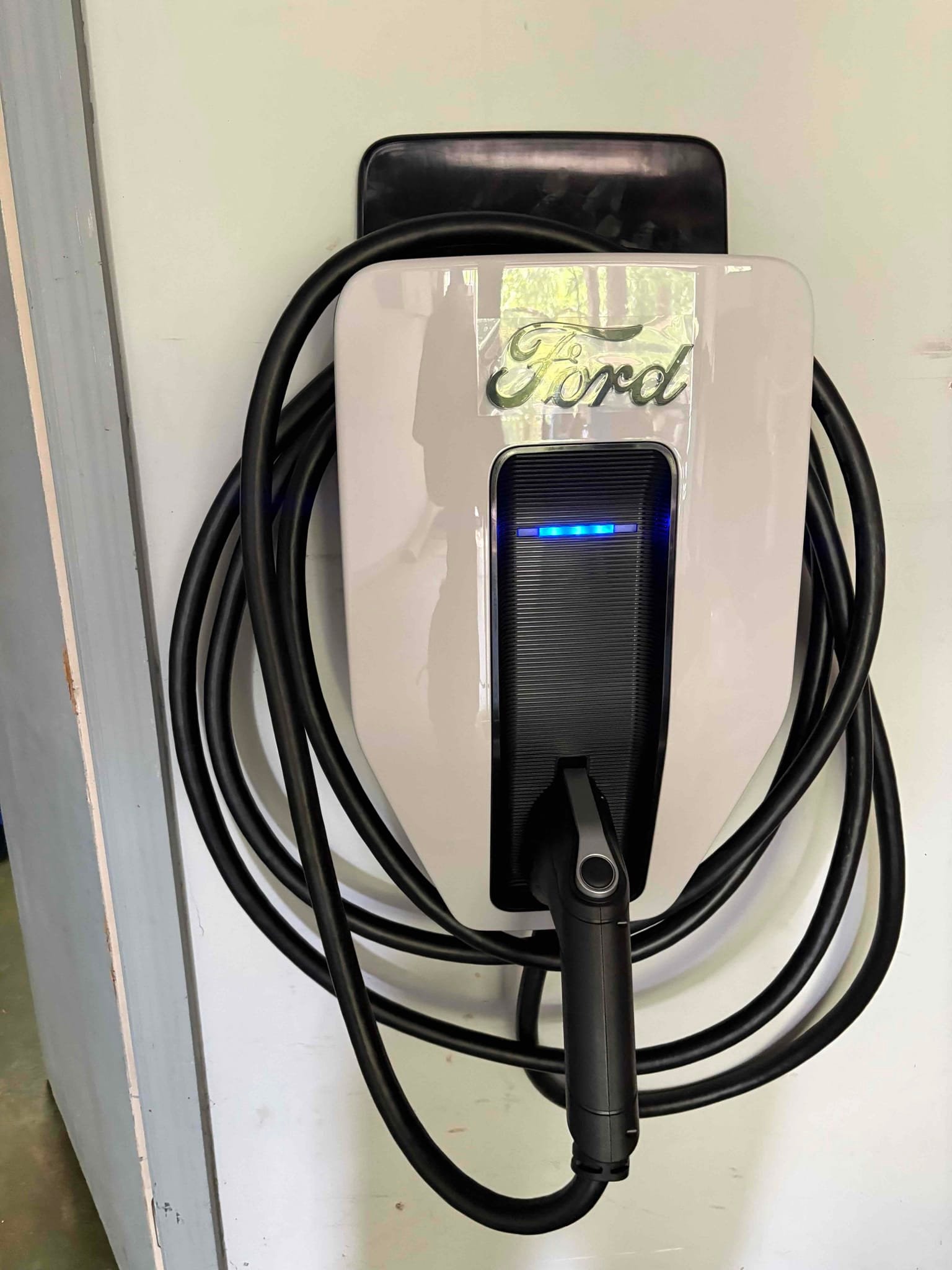 Level 2 EV Charger Install with 80A Circuit in Central, SC completed by Touchstone Electric