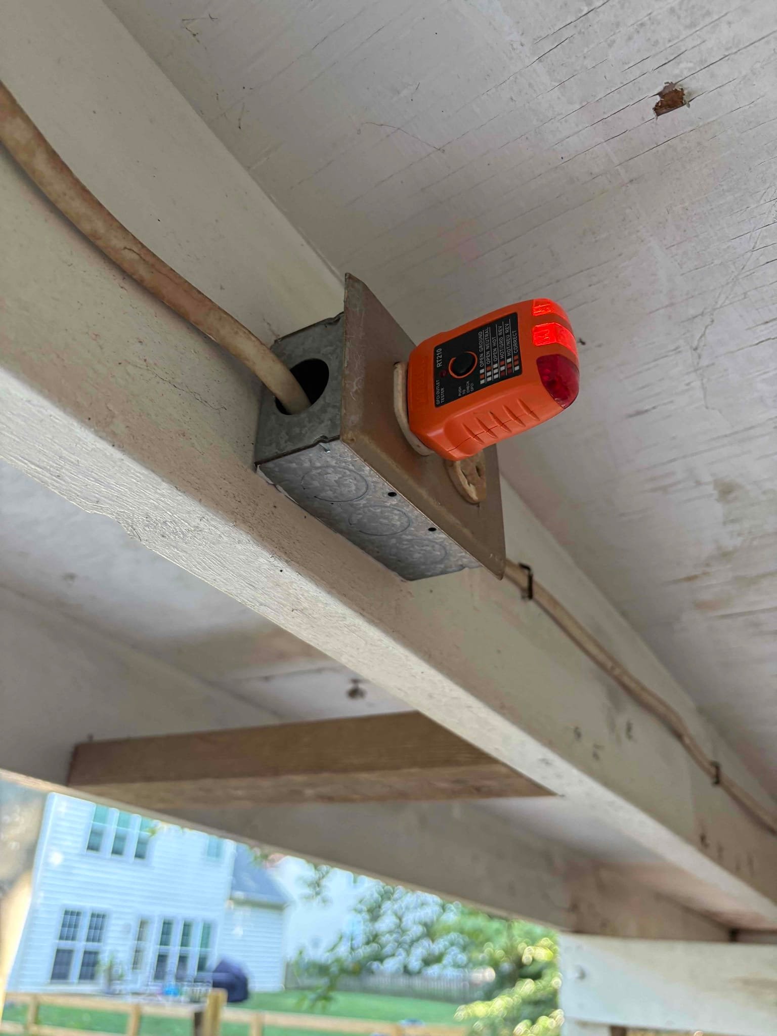 Underground Electrical Feeder Install, UF-B 12/2 - Matthews, NC completed by Touchstone Electric